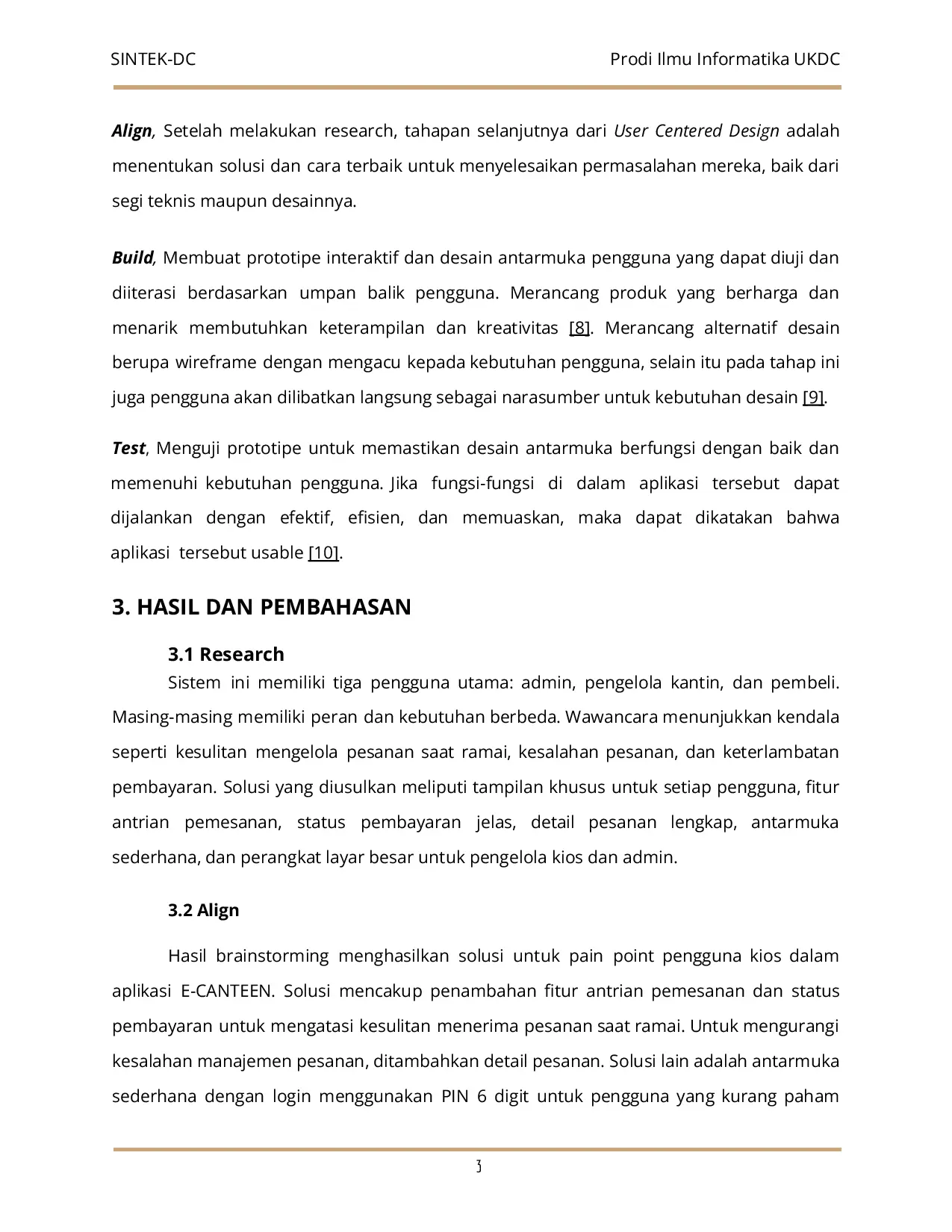 JURIS Perancangan Desain Aplikasi E CANTEEN UKDC Dengan Pendekatan User Centered Design