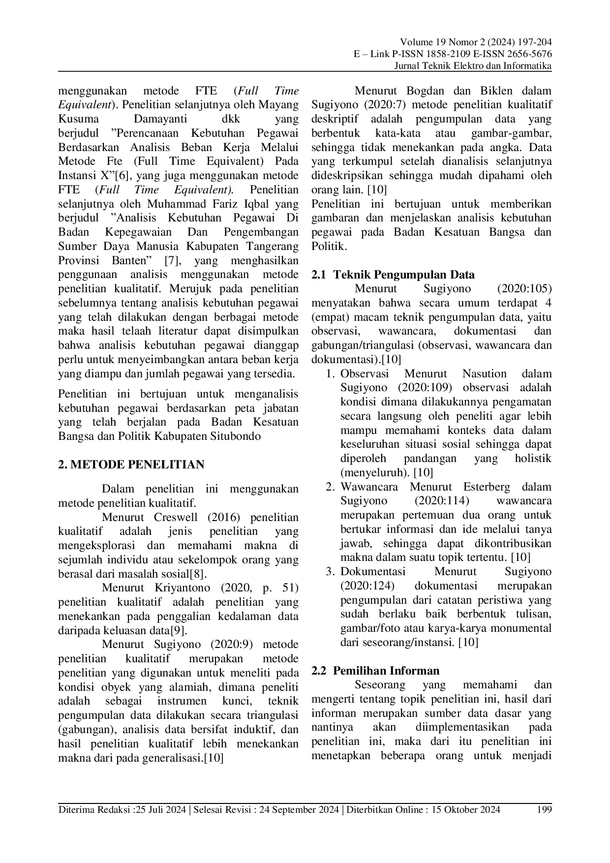 JURIS Analisis Kebutuhan Pegawai Berdasarkan Peta Jabatan Pada Badan Kesatuan Bangsa Dan Politik Kabupaten Situbondo