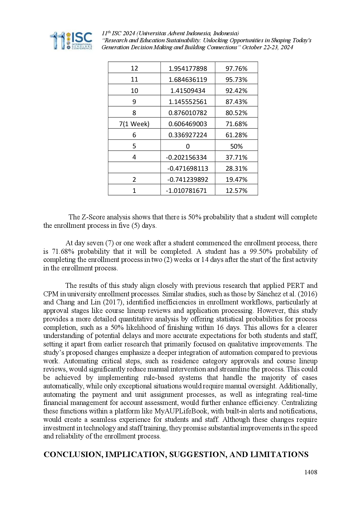 juris Application of Program Evaluation Review Technique PERT and Critical Path Method CPM on Enrollment Processes in the Adventist University of the Philippines