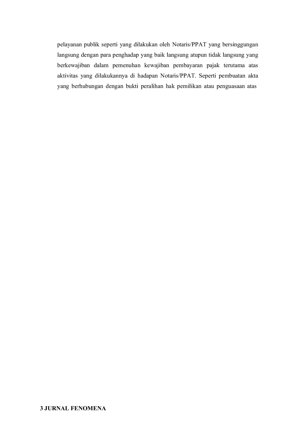 JURIS Peran Dan Tanggungjawab Notaris ppat Dalam Meminimalkan Tindakan Pemalsuan Bukti Setoran Perpajakan Peralihan Hak Atas Tanah