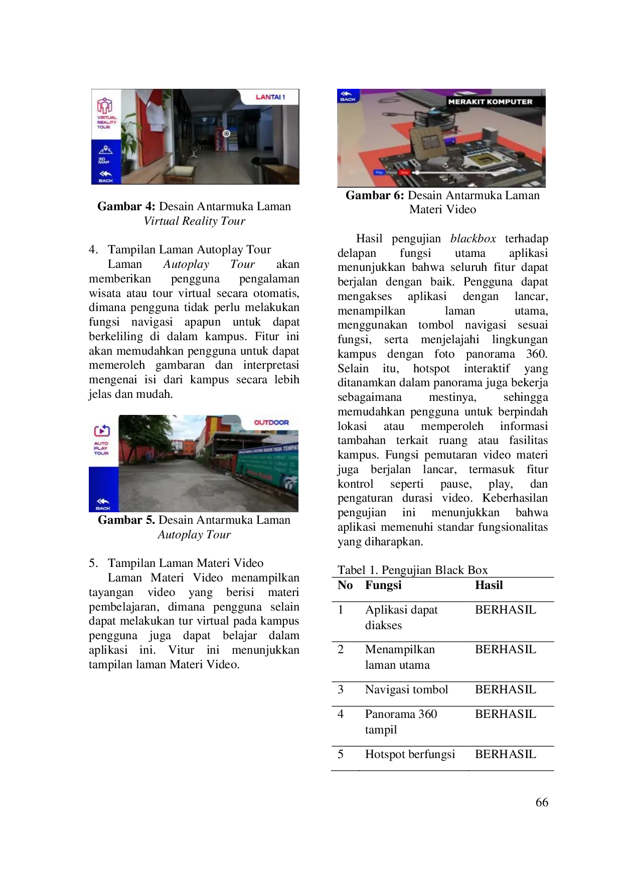 JURIS Implementasi Aplikasi Tur Virtual 360 Berbasis Virtual Reality Untuk Pengenalan Kampus Unitama
