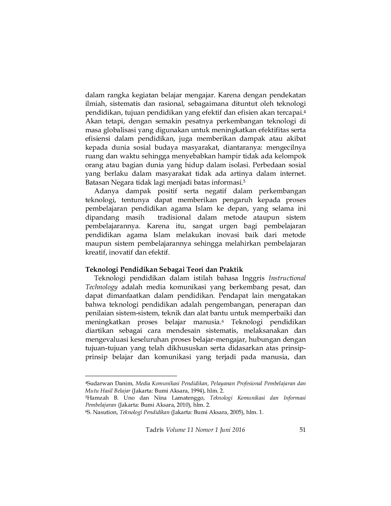 JURIS Inovasi Pembelajaran Pendidikan Agama Islam Di Era Information And Communication Technology