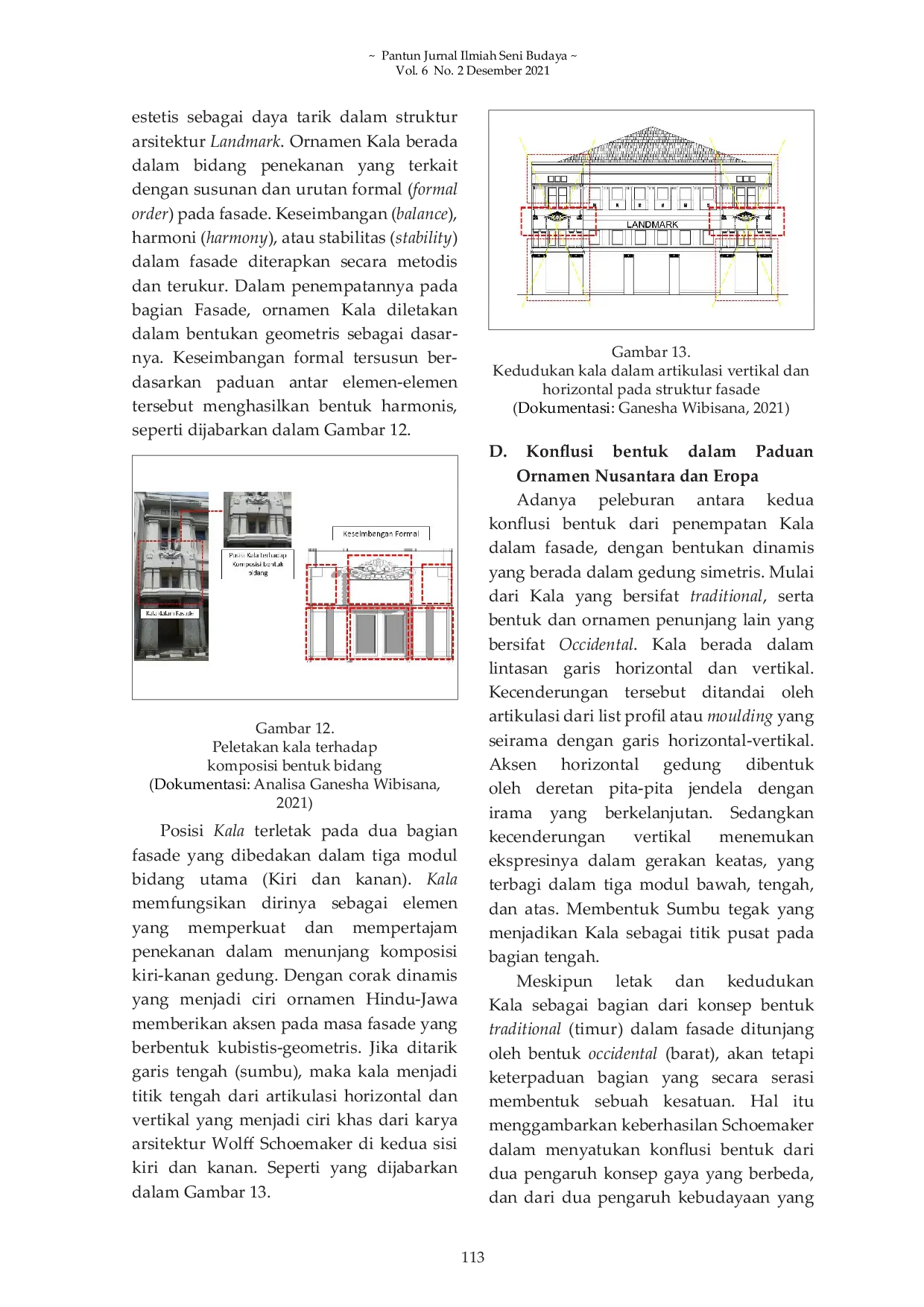 JURIS Paduan Ornamen Budaya Nusantara dalam Estetika Fasade Arsitektur Landmark Karya Wolff Schoemaker