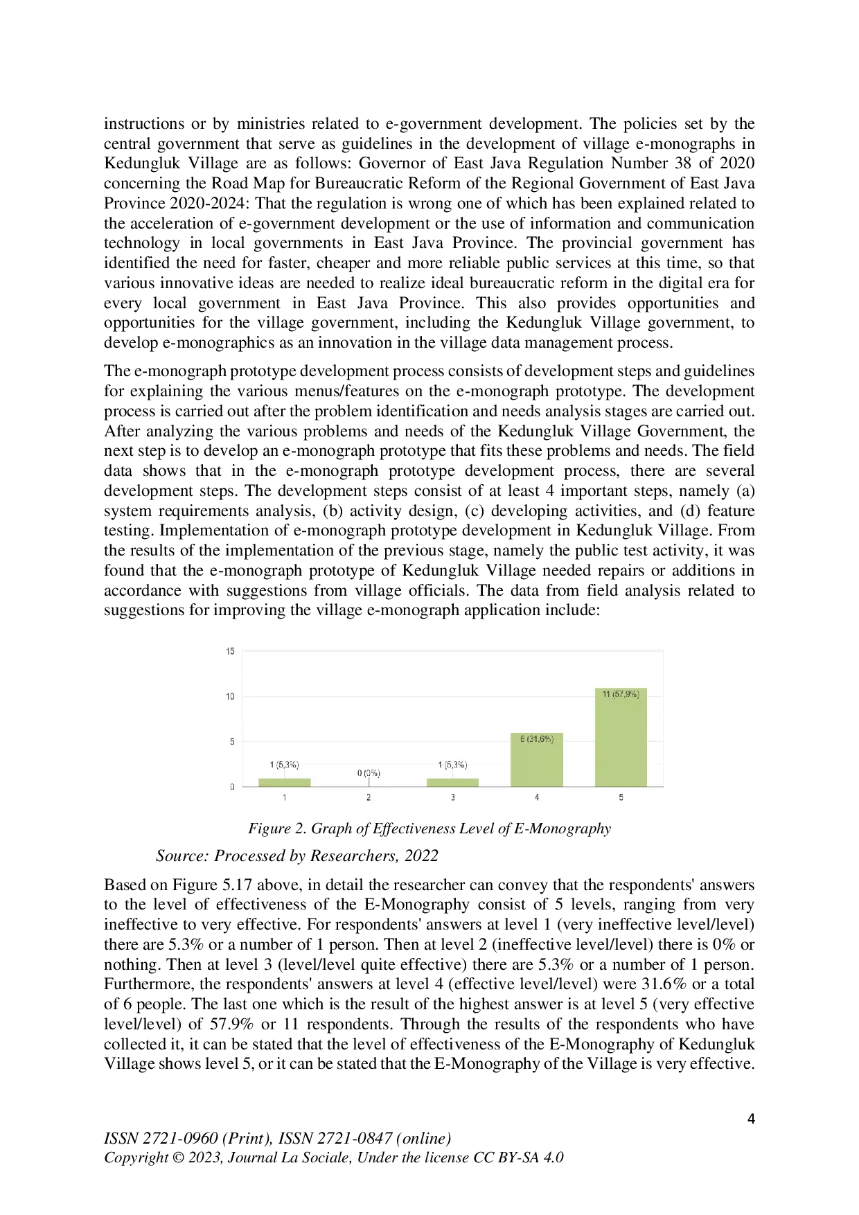 juris Development of Village Administration Data E Monography Application