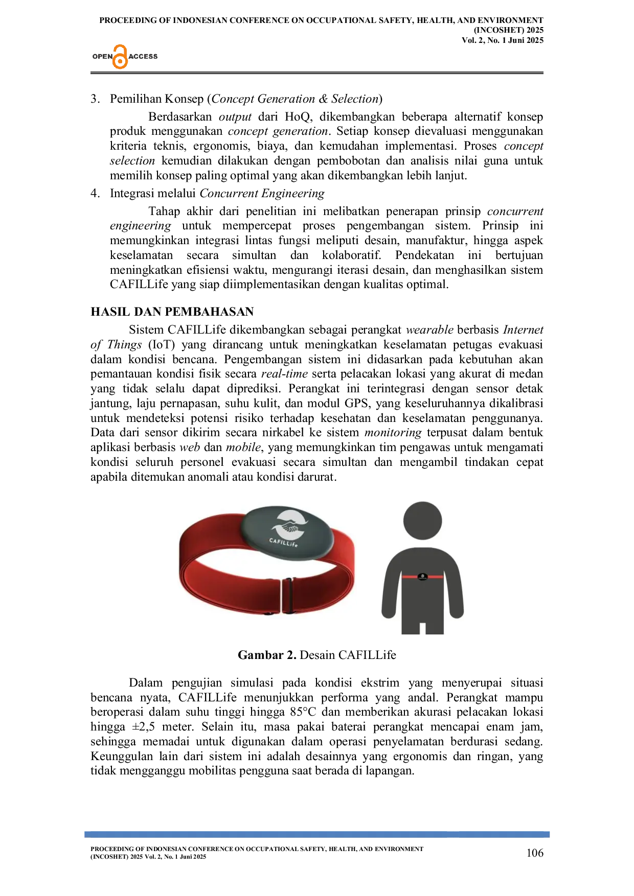 JURIS Cafillife Inovasi Digital untuk Pemantauan Fisiologis dan Keselamatan Tim Evakuasi Bencana Alam