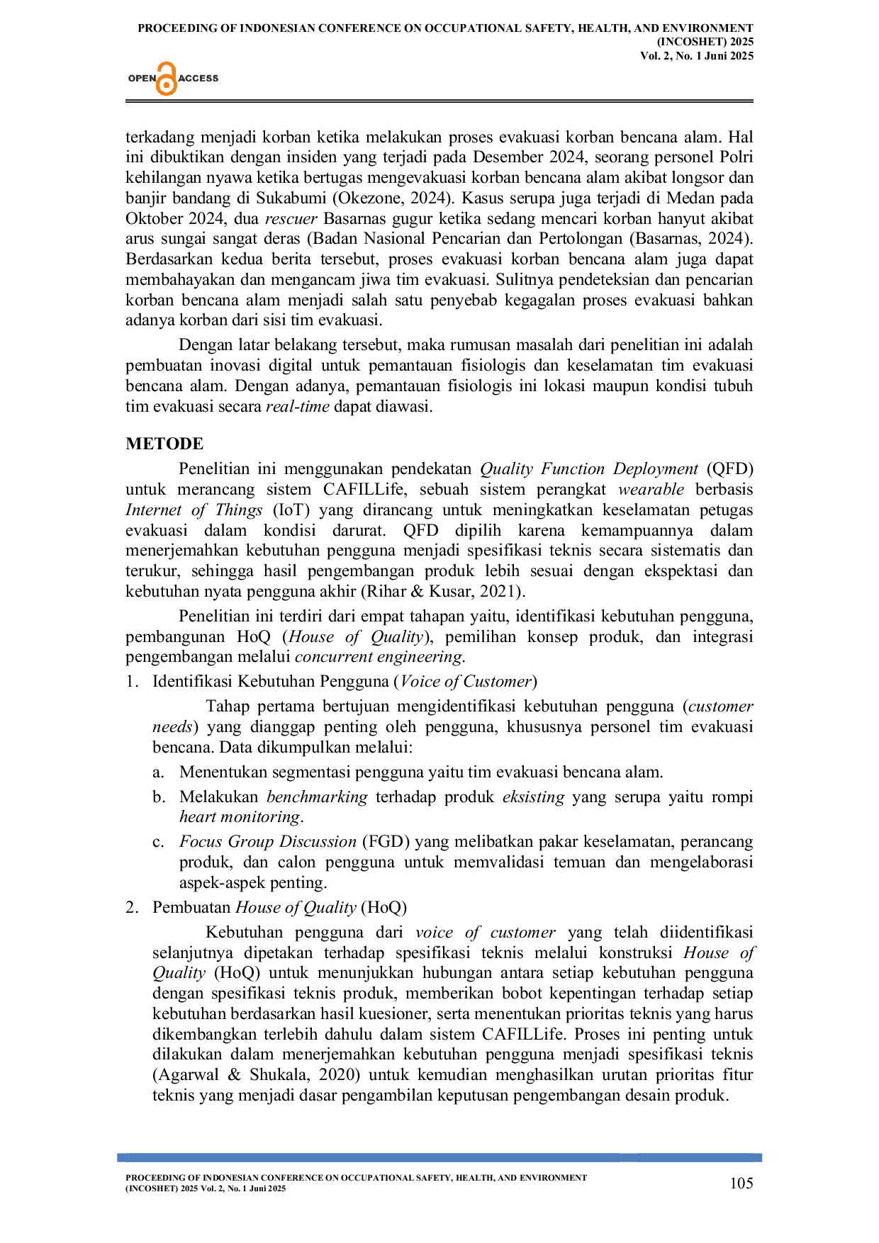 JURIS Cafillife Inovasi Digital untuk Pemantauan Fisiologis dan Keselamatan Tim Evakuasi Bencana Alam