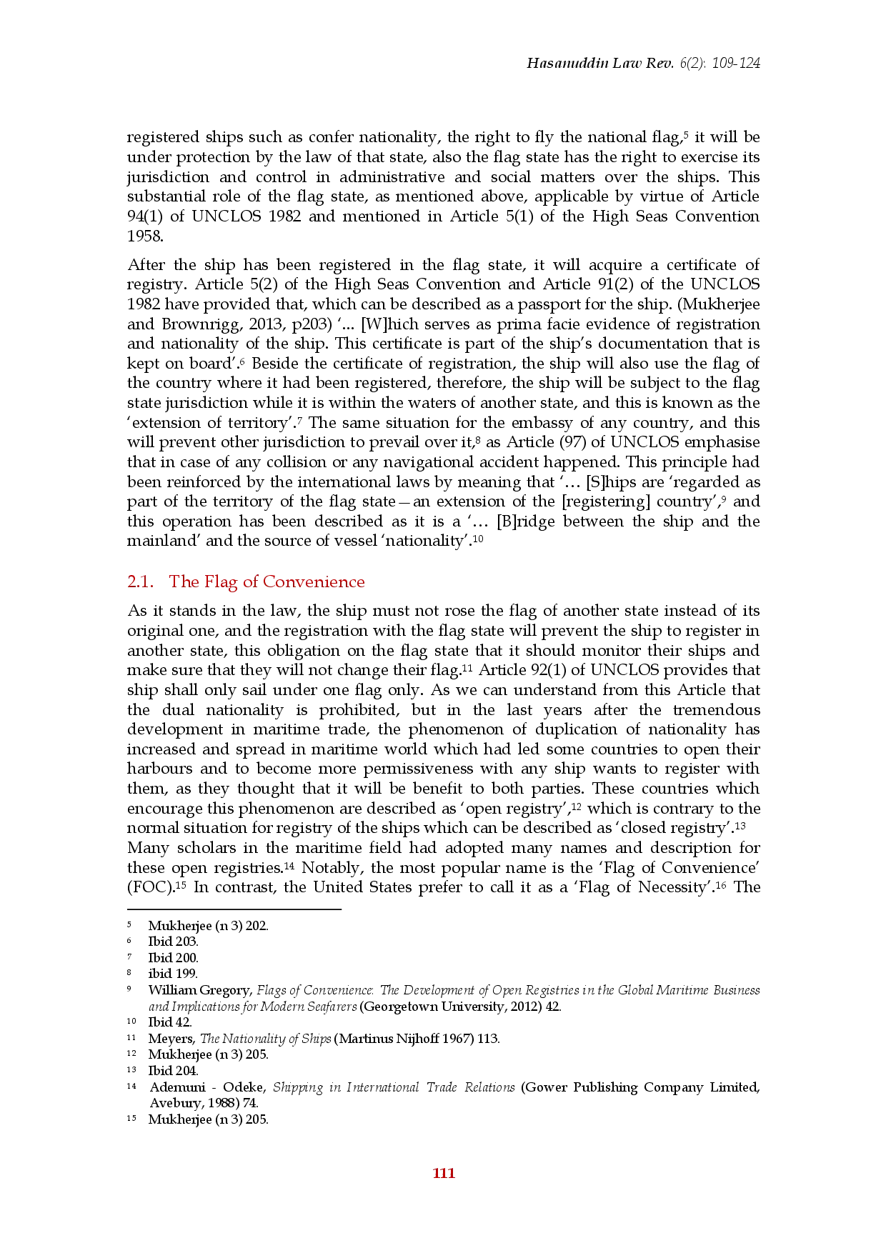 juris Dual Nationality of the Ships and its Legal Impact