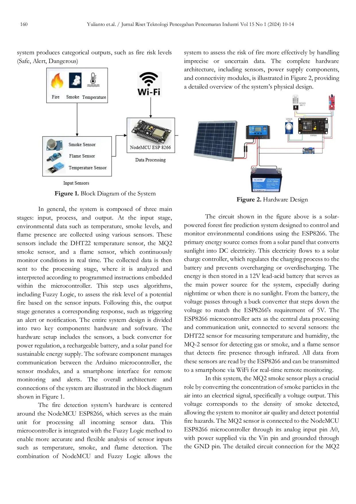 JURIS An Iot Based Forest Fire Prediction System Using Fuzzy Logic Method