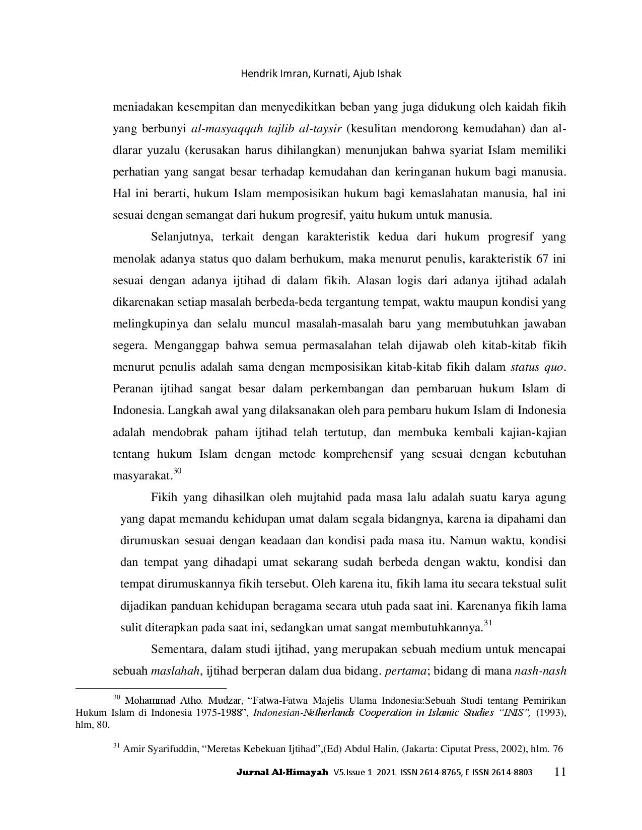 juris Perjumpaan Hukum Islam Dan Hukum Progresif Di Indonesia Sebuah Telaah Konseptual