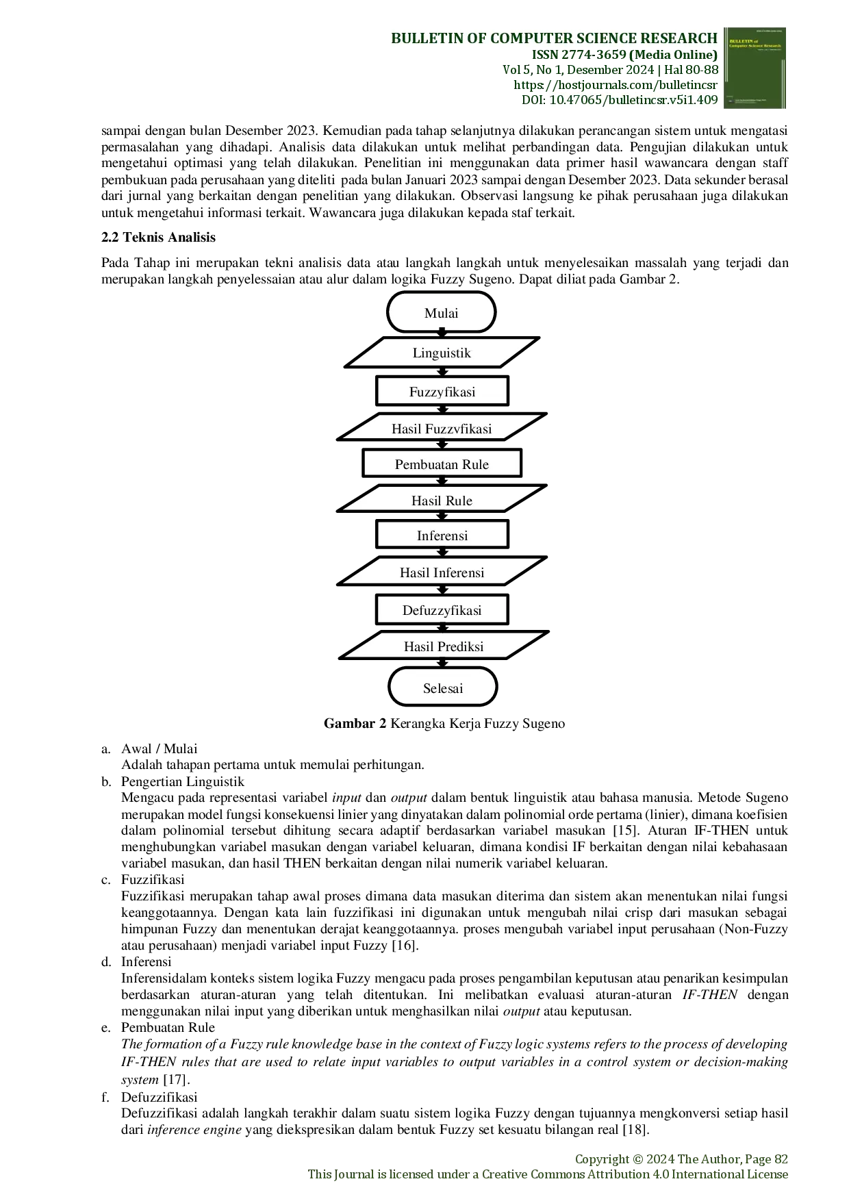 juris Analisis Stok Abu Batu Menggunakan Metode Fuzzy Sugeno Pada Perencanaan Kebutuhan Infrastruktur