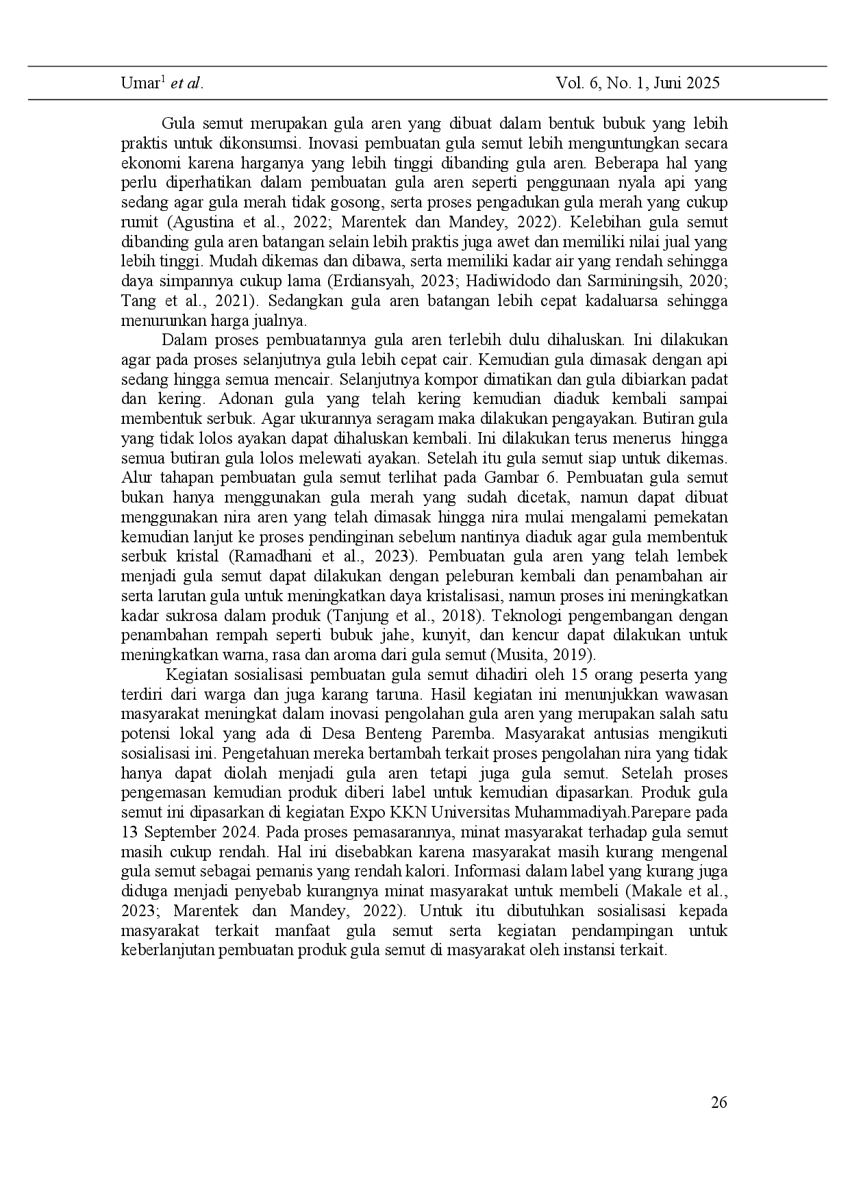 juris Optimizing SiDesa and Making Ant Sugar as a Functional Food Product with High Economic Value