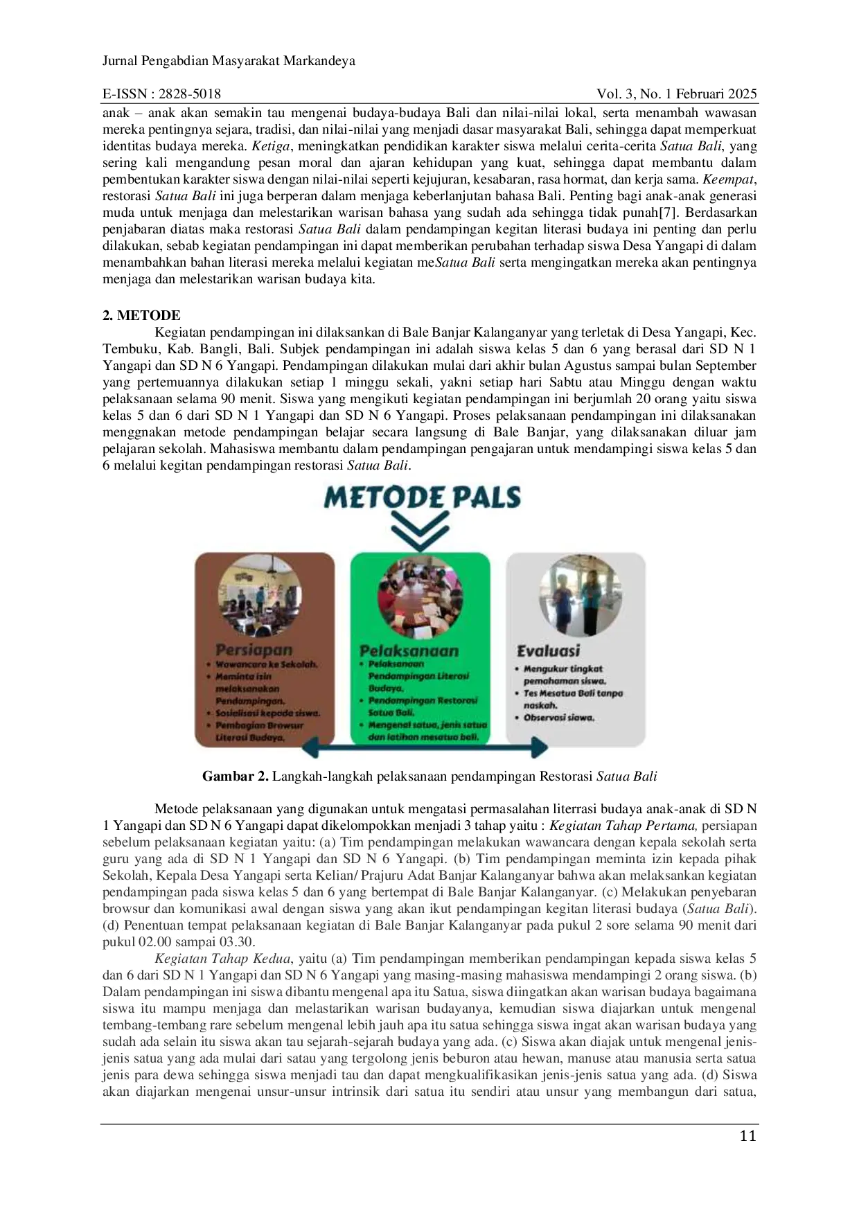 JURIS Restorasi Satua Bali dalam Pendampingan Kegiatan Literasi Budaya di Desa Yangapi