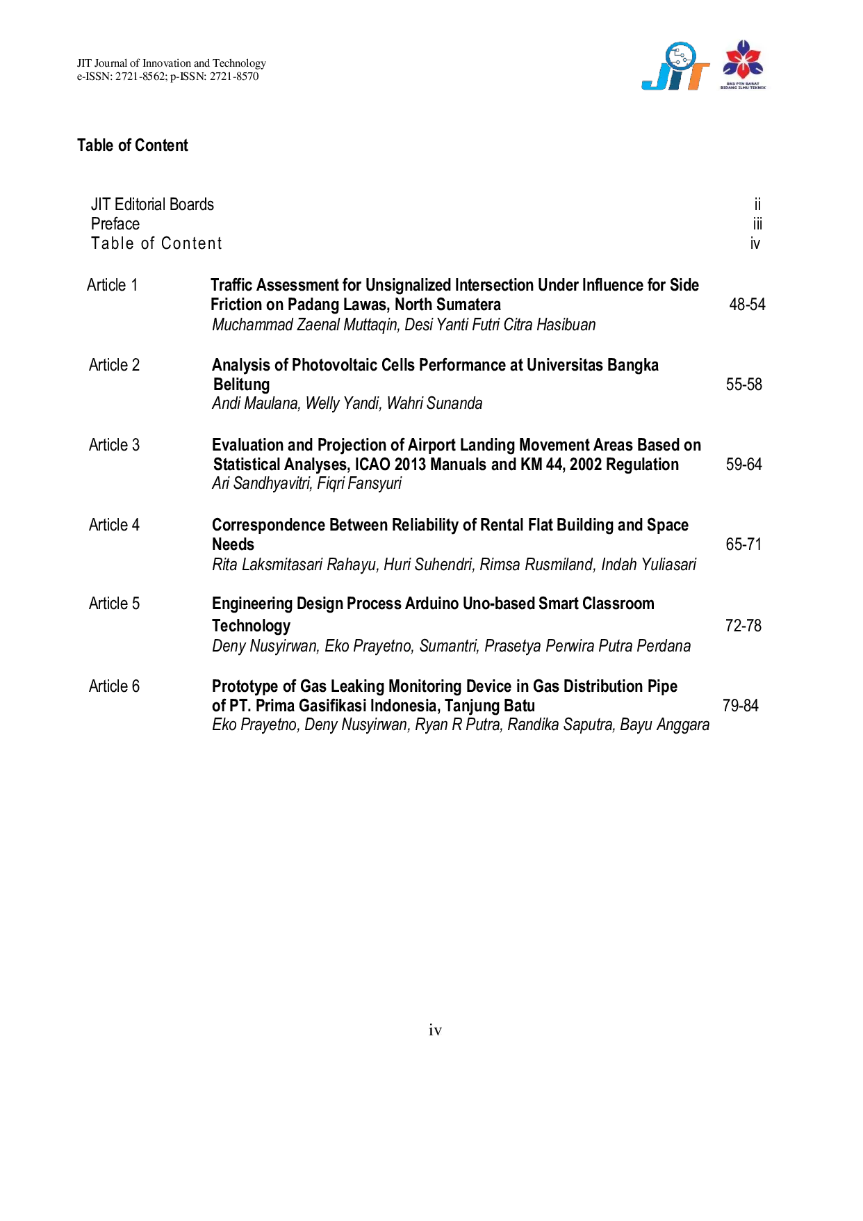JURIS Engineering Design Process Arduino Uno Based Smart Classroom Technology