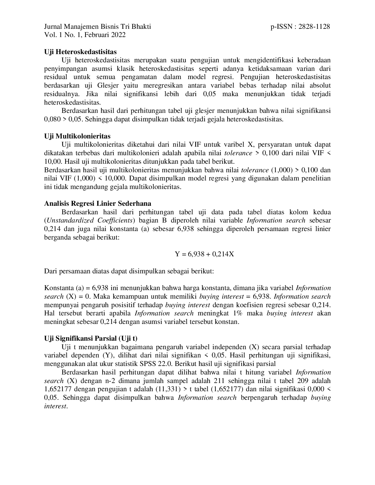 JURIS Analisis Kegiatan Information Search Dan Pengaruhnya Terhadap Buying Interest Konsumen Dalam Memilih Internet Service Provider Studi Kasus Biznet Branch Bekasi