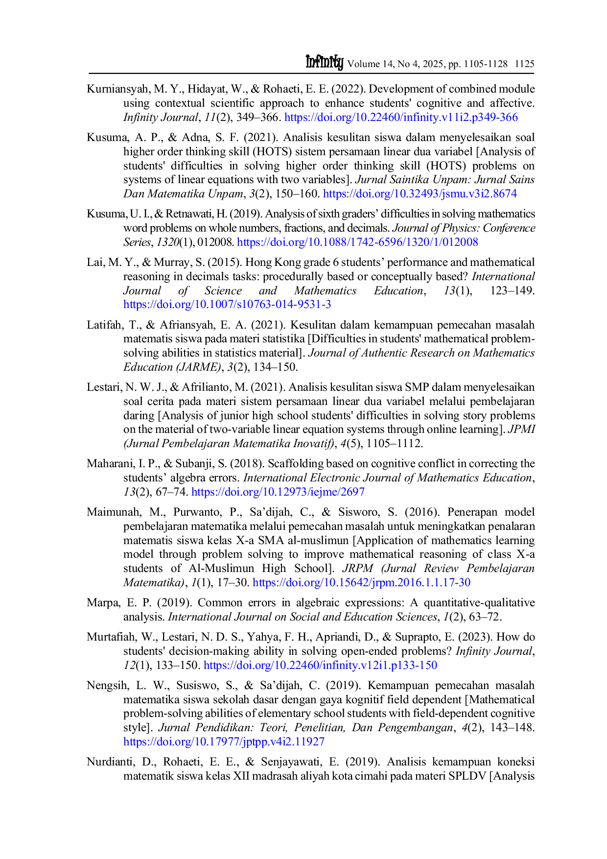 JURIS Analyzing student errors in PISA Change and Relationship tasks using the AVAEM framework