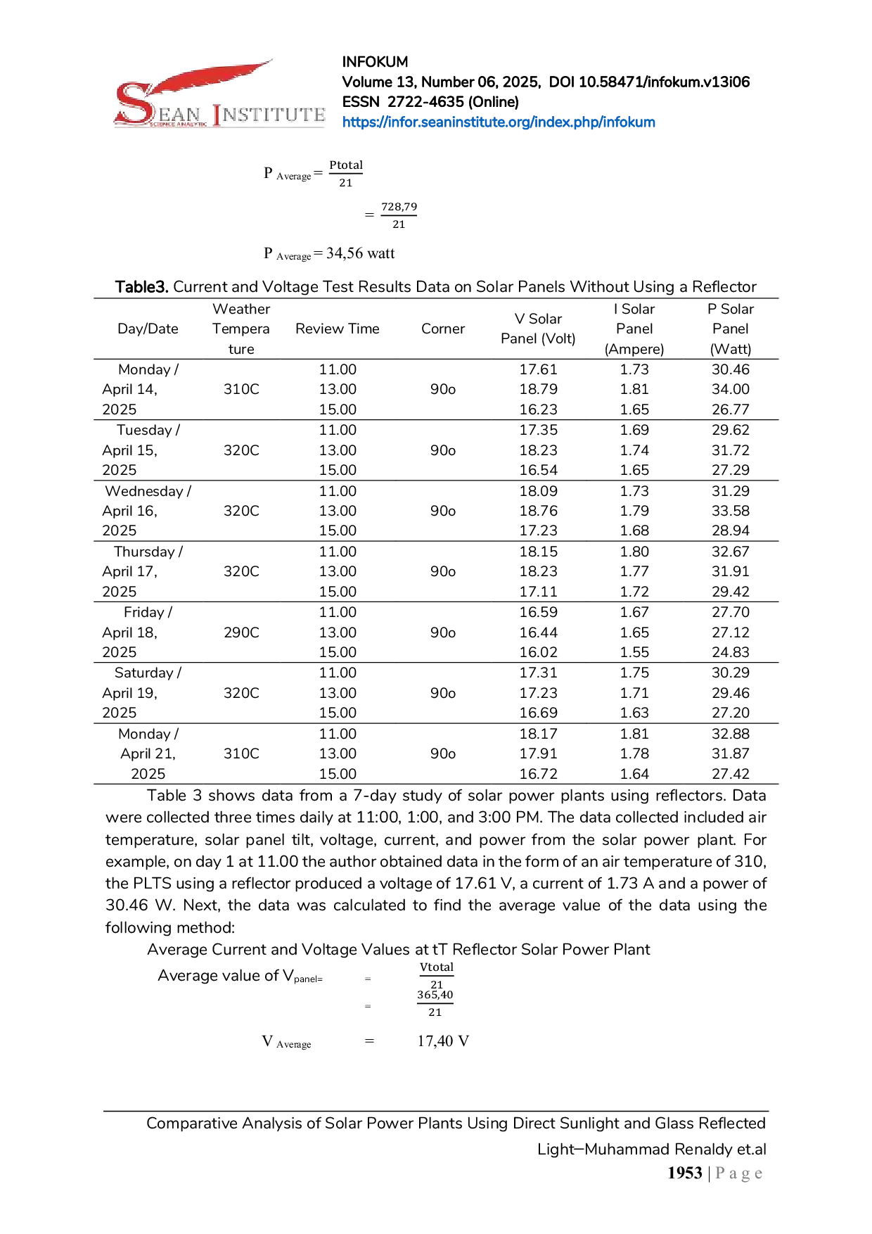 JURIS Comparative Analysis of Solar Power Plants Using Direct Sunlight and Glass Reflected Light