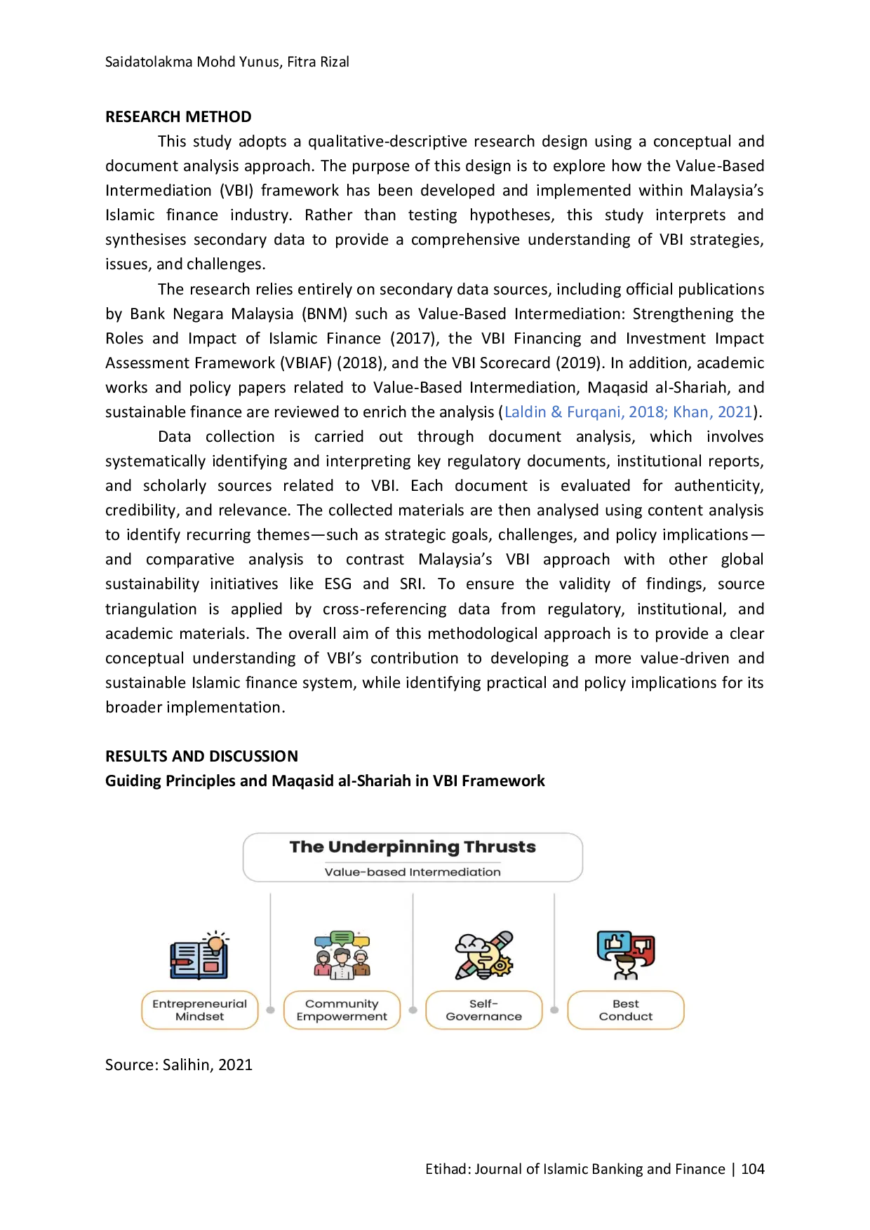 JURIS Value Based Intermediation in Islamic Finance in Malaysia An Overview on Strategy Issues and Challenges