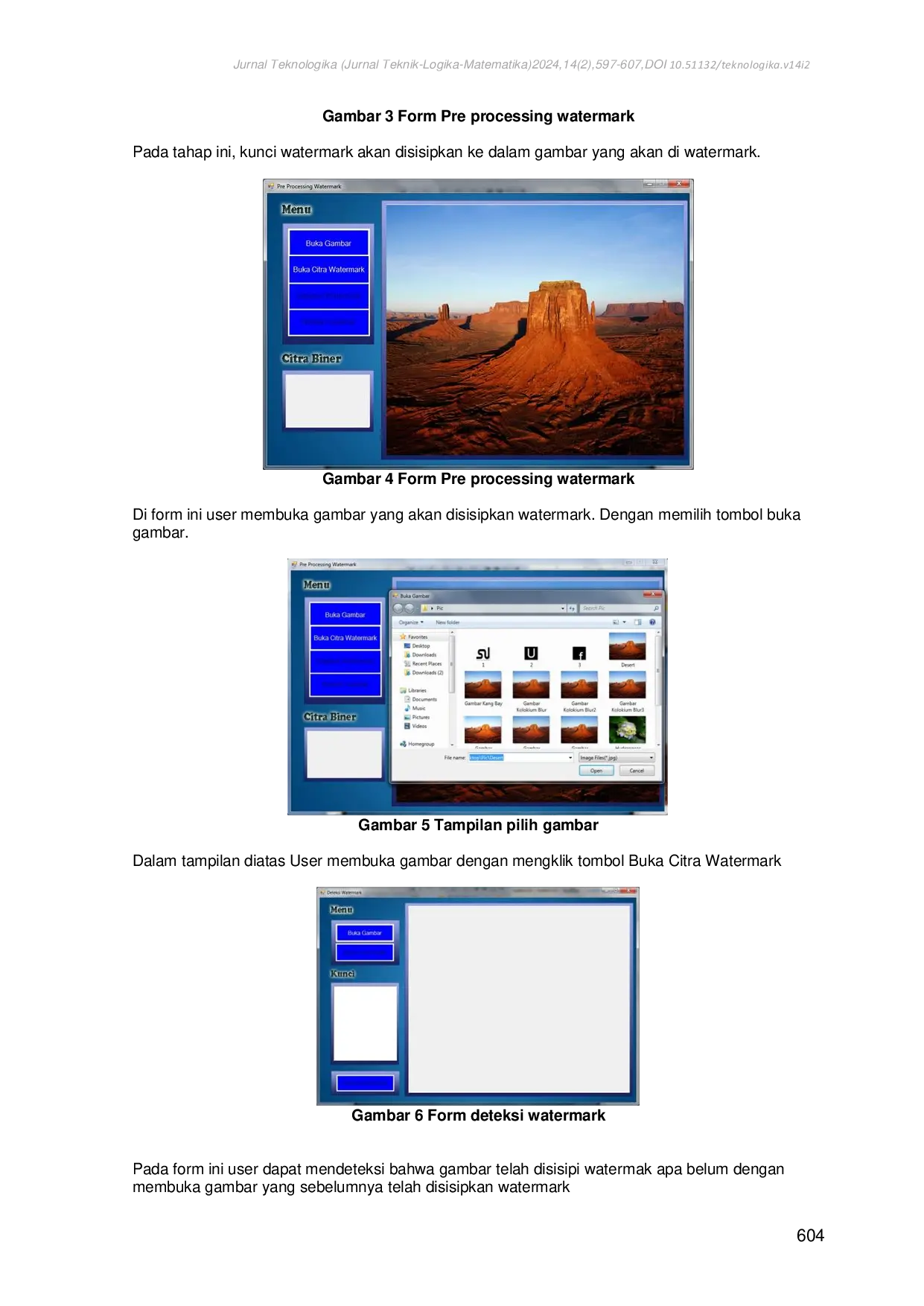 JURIS Implementasi Algoritma Barni Symmetric untuk Watermarking Citra Digital