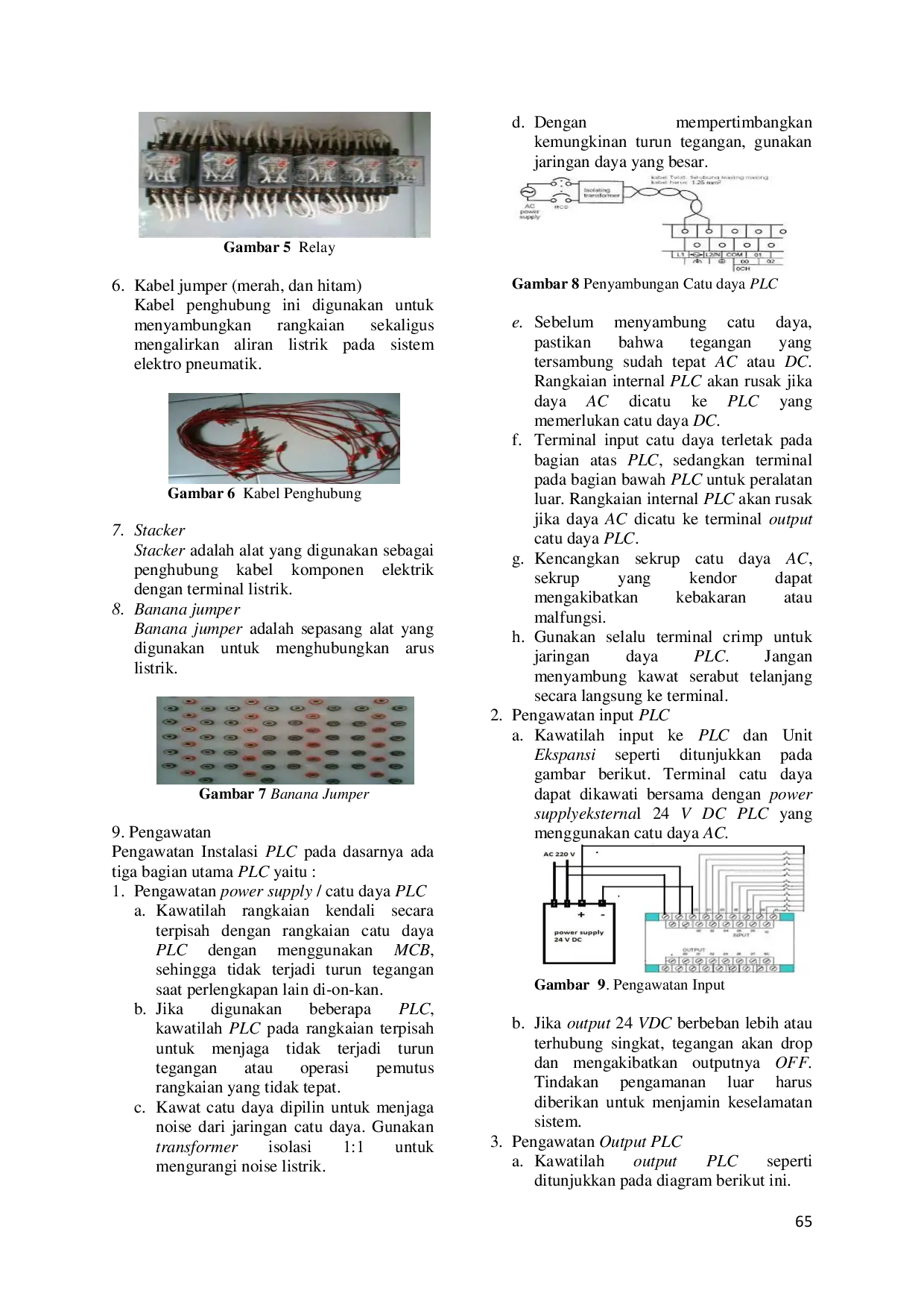 JURIS Rancangan Bangun Sistem Otomasi Aplikasi Mesin Pencampur Berbasis PLC Omron CP1E 20 I O