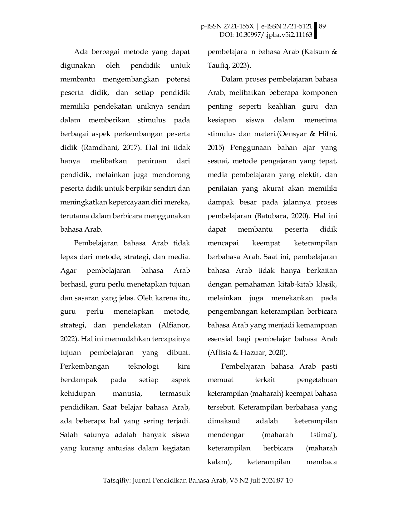 JURIS Implementasi Penggunaan Media Qr Code untuk Meningkatkan Motivasi Belajar Siswa pada Maharah Istima Kelas X L Man 1 Lamongan