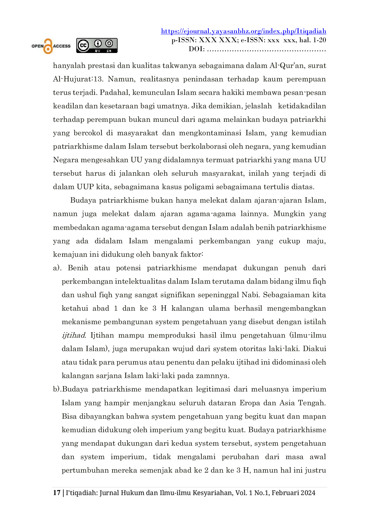 JURIS Aksibilitas Perempuan Disabilitas Menurut Uu No 1 Tahun 1974 Tentang Perkawinan