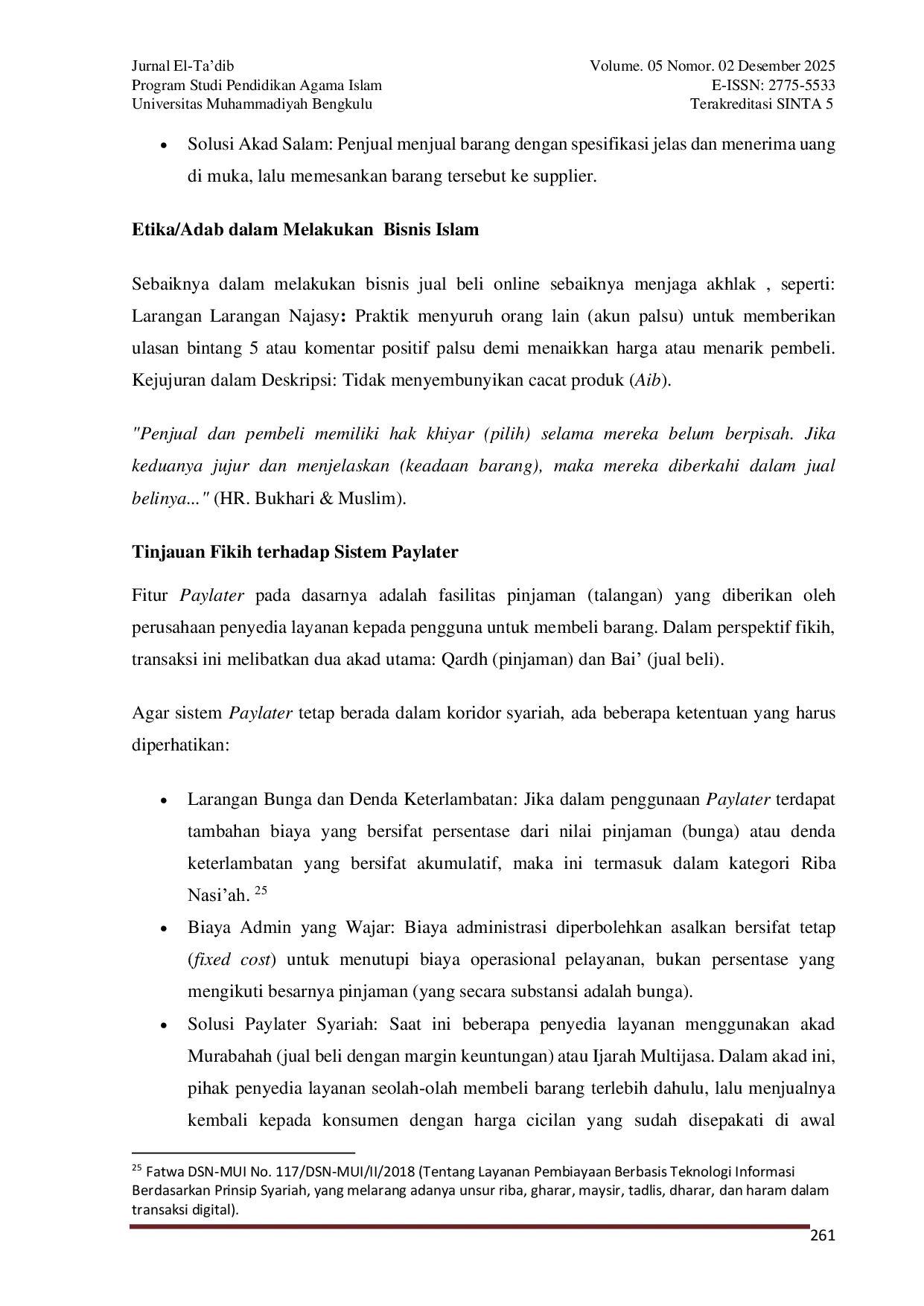 JURIS Legalitas Transaksi Jual Beli Online Dalam Perspektif Fiqih Muamalah