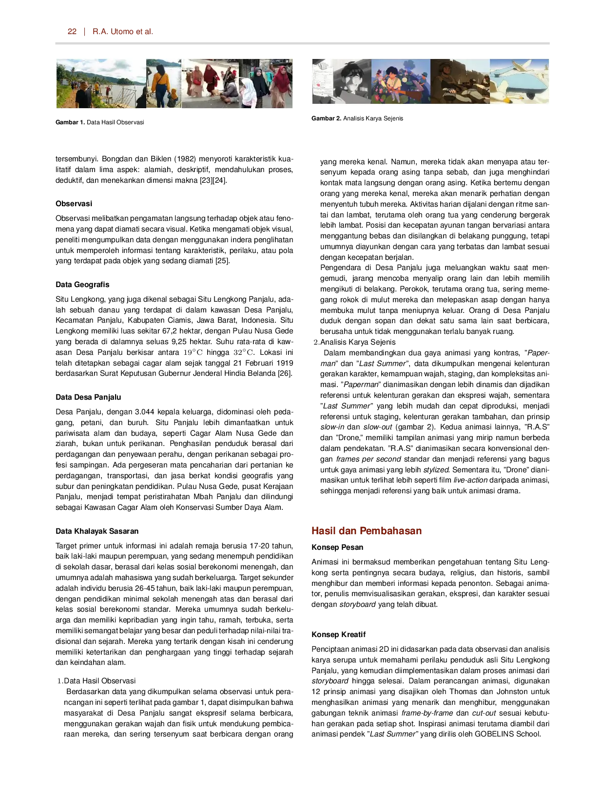 JURIS Perancangan Animate pada Film Animasi Hybrid Panatayungan Panjalu sebagai Media Informasi Wisata Lengkong Panjalu