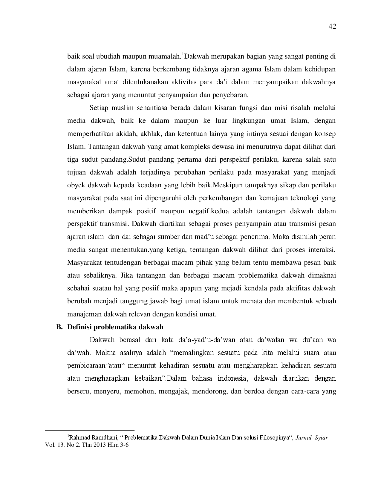 juris Problem Dan Antisipasi Dakwah Pesantren Di Era Globalisasi