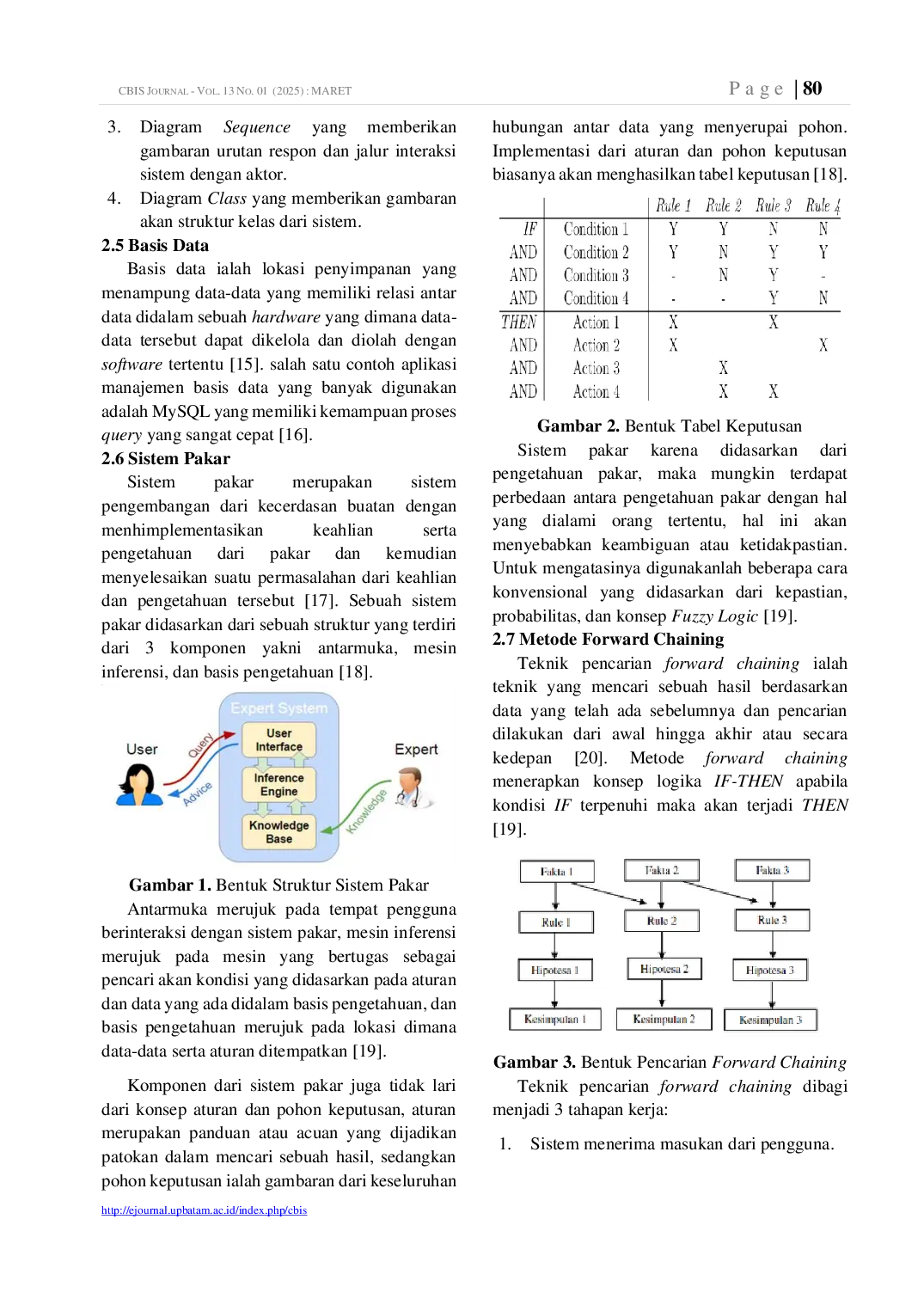 JURIS Design of Expert System for Diagnosing Tonsillitis Using Forward Chaining Based on Web