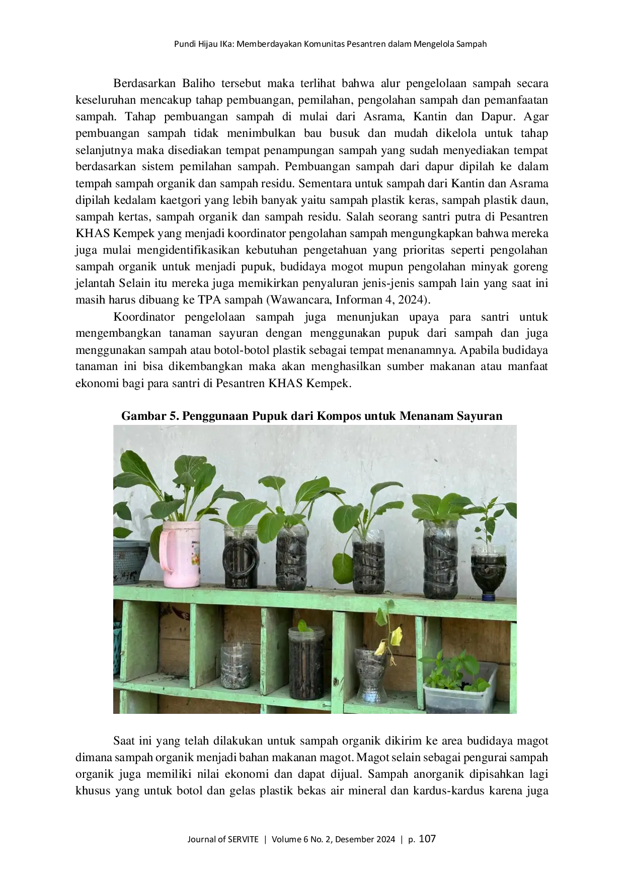 JURIS Pundi Hijau IKa Memberdayakan Komunitas Pesantren dalam Mengelola Sampah