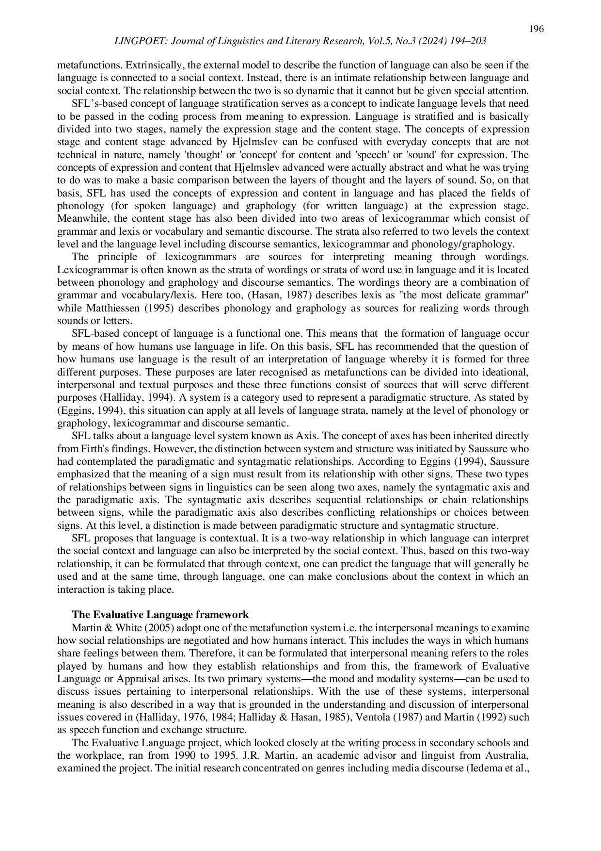 JURIS The Concept of Evaluative Language in Malay Newspaper Discourse