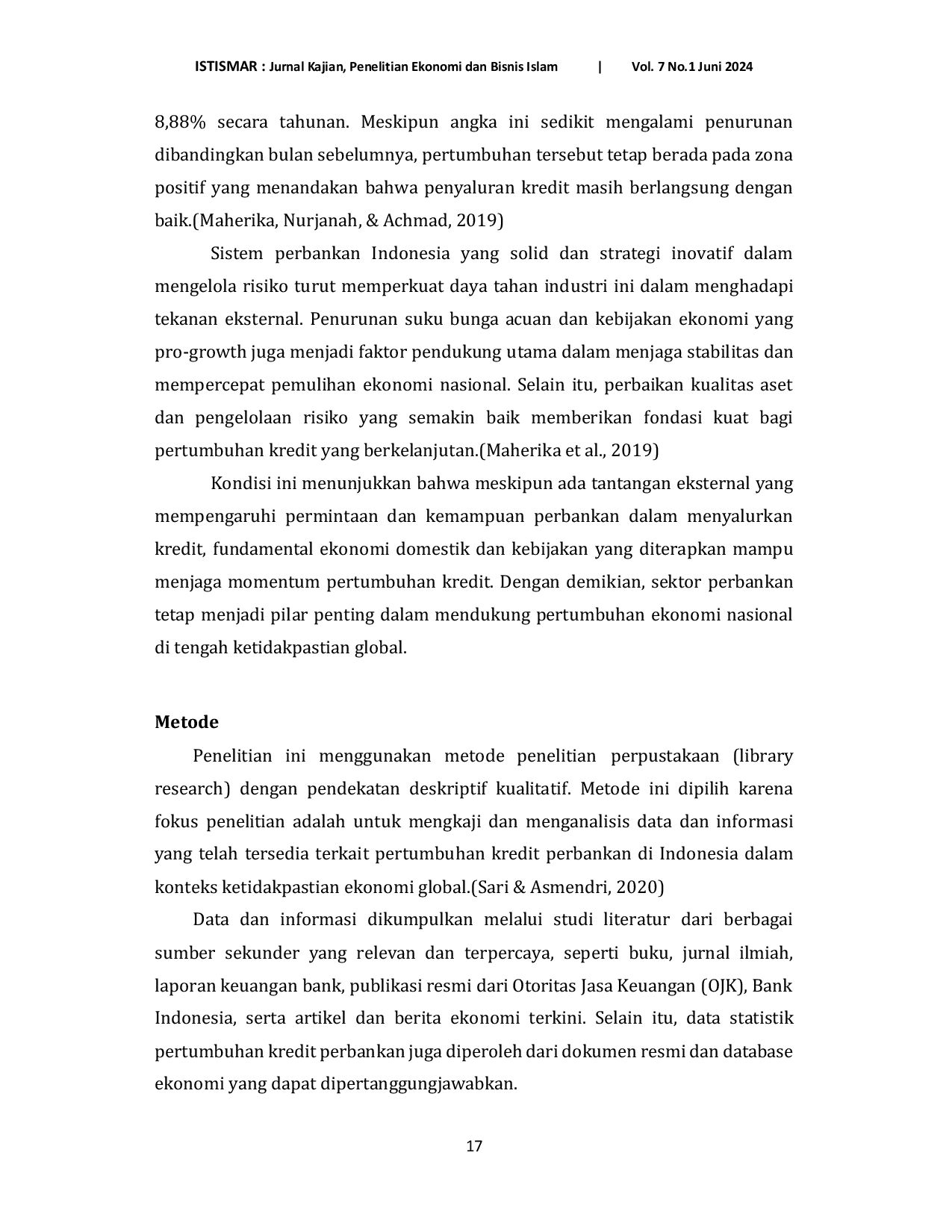 JURIS Optimisme Pertumbuhan Kredit Perbankan di Tengah Ketidakpastian Ekonomi Global