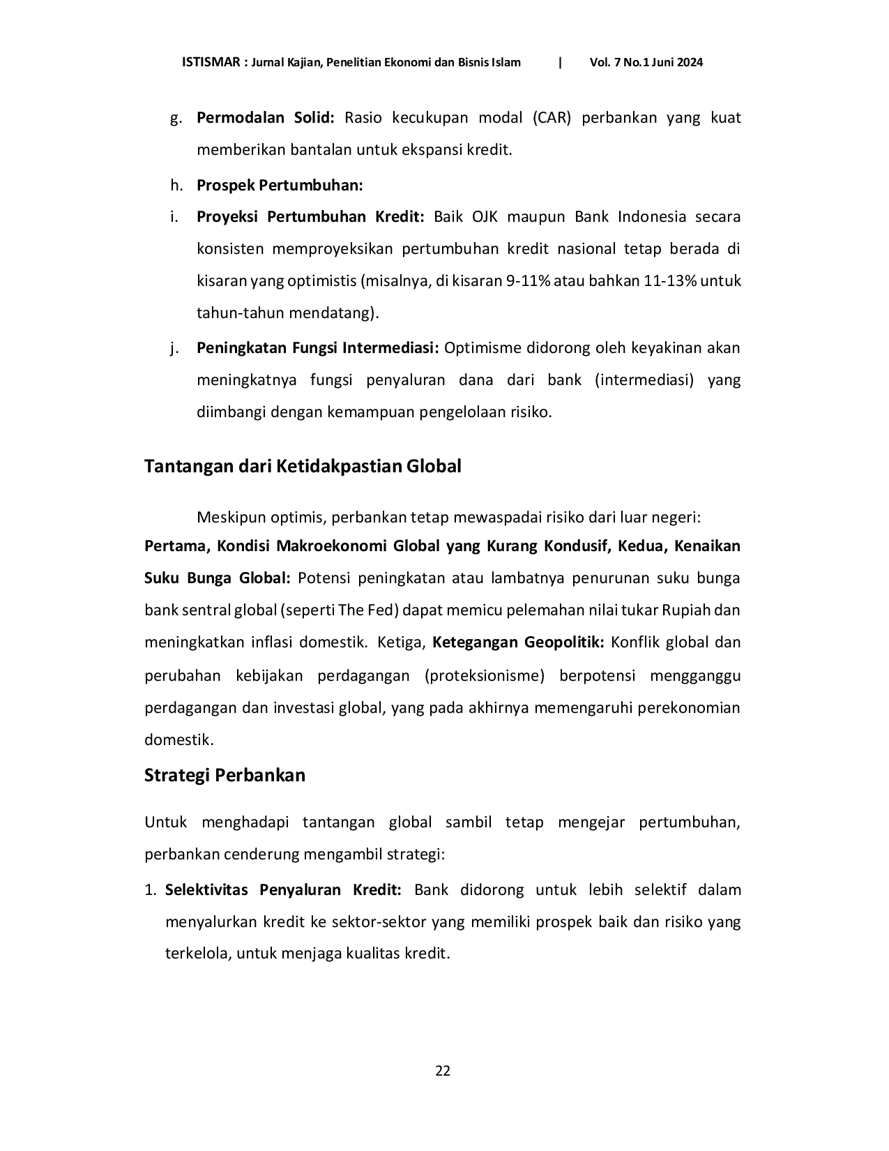 JURIS Optimisme Pertumbuhan Kredit Perbankan di Tengah Ketidakpastian Ekonomi Global