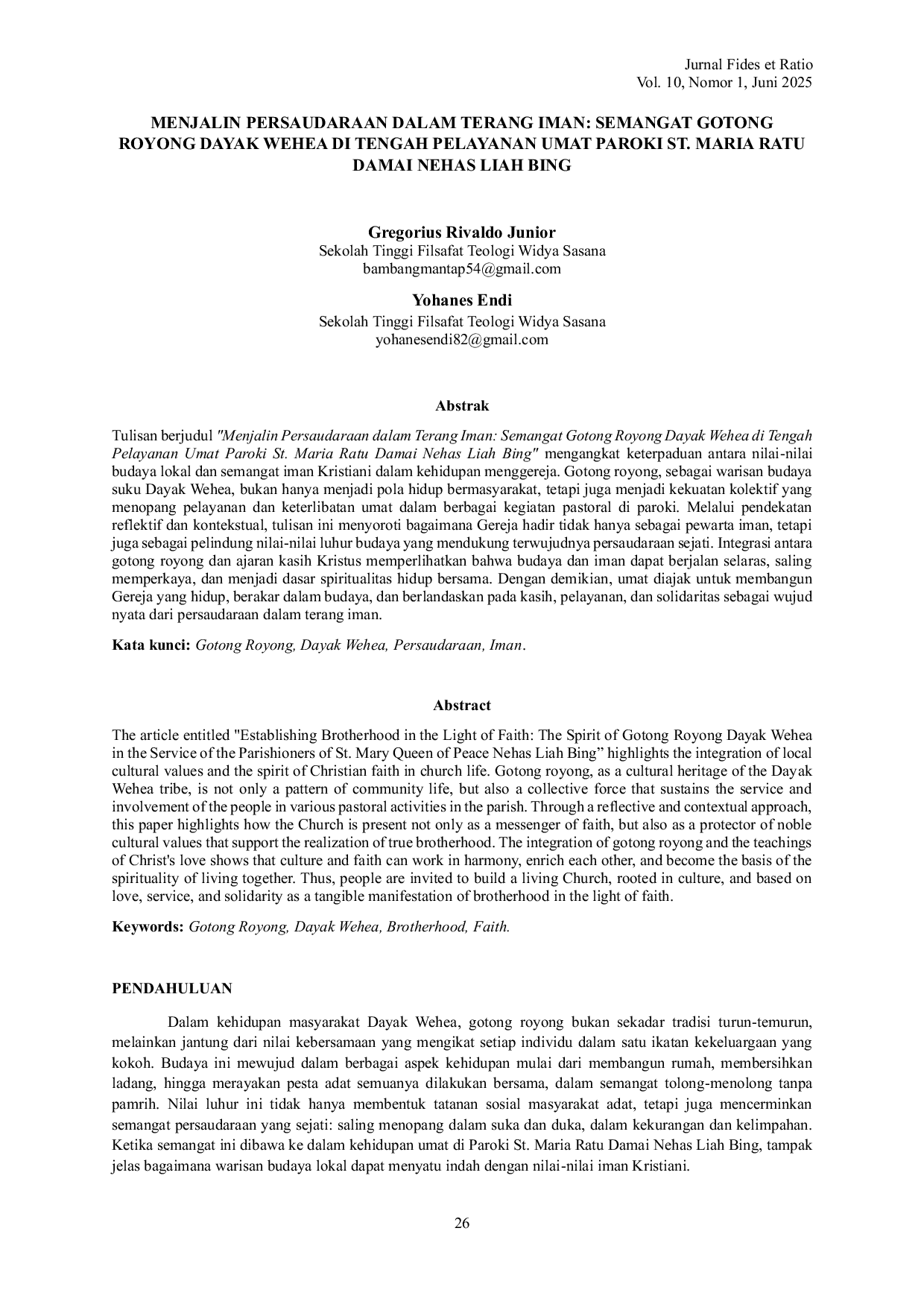 JURIS Menjalin Persaudaraan Dalam Terang Iman Semangat Gotong Royong Dayak Wehea Di Tengah Pelayanan Umat Paroki St Maria Ratu Damai Nehas Liah Bing