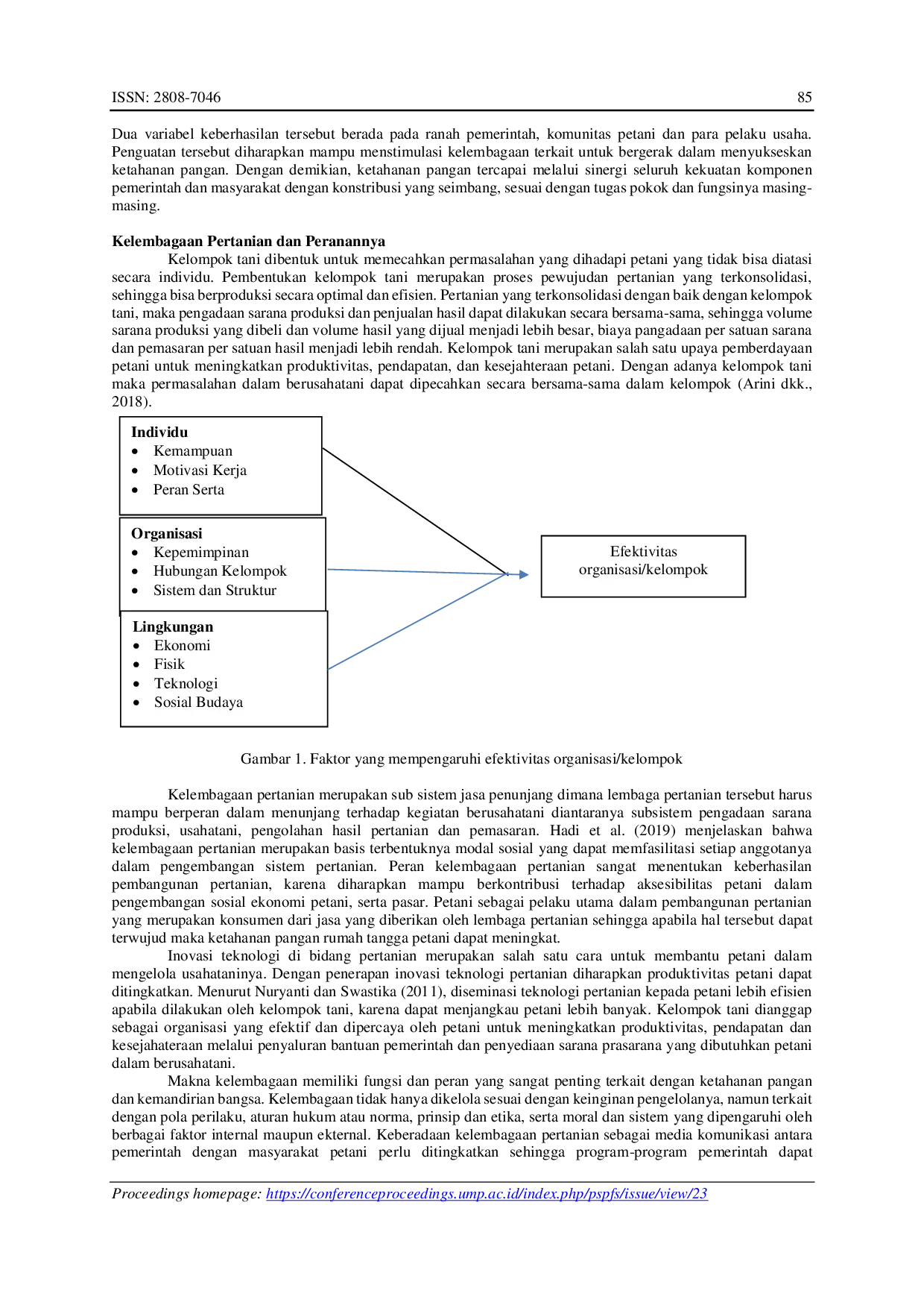 JURIS Inovasi Kelembagaan Pertanian dalam Mewujudkan Ketahanan Pangan