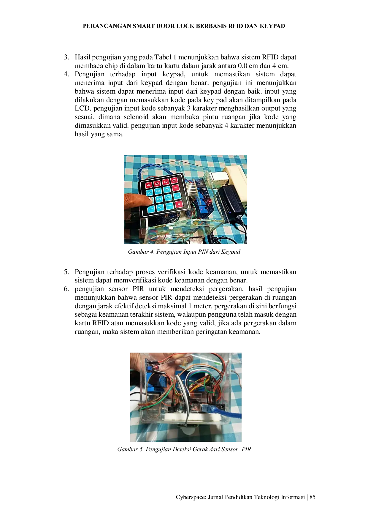 JURIS Perancangan Smart Door Lock Berbasis RFID dan Keypad