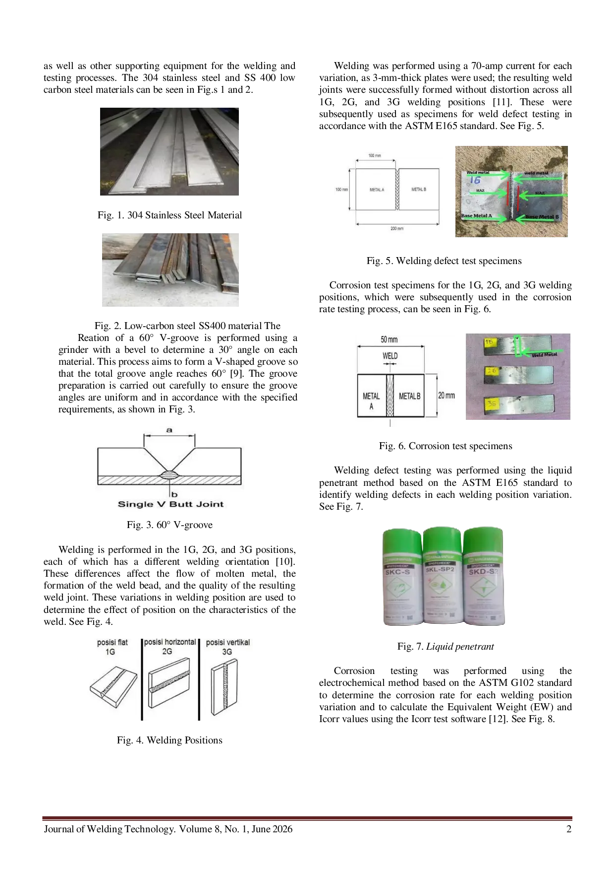 JURIS Analysis of Weld Defects and Corrosion Rates in Ss304 Ss400 Dissimilar Joints Under Various Mig Welding Positions