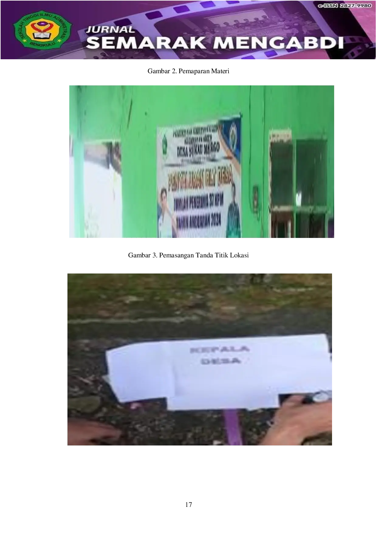 JURIS Pelatihan Pembuatan Titik Google Maps Untuk Perangkat Desa di Kabupaten Lebong
