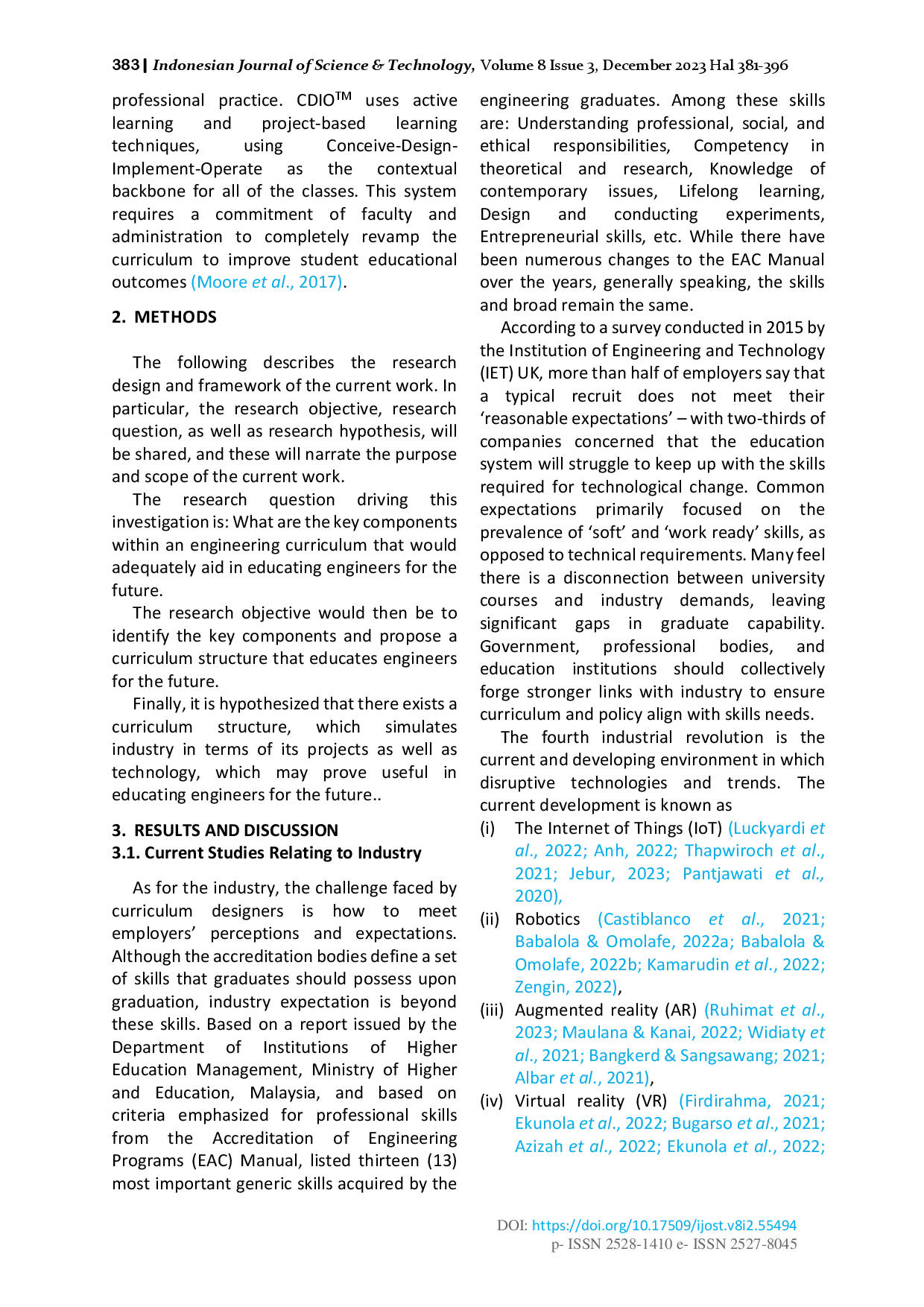 juris A Conceptual Curriculum Design Approach for Educating Engineers of and for the Future