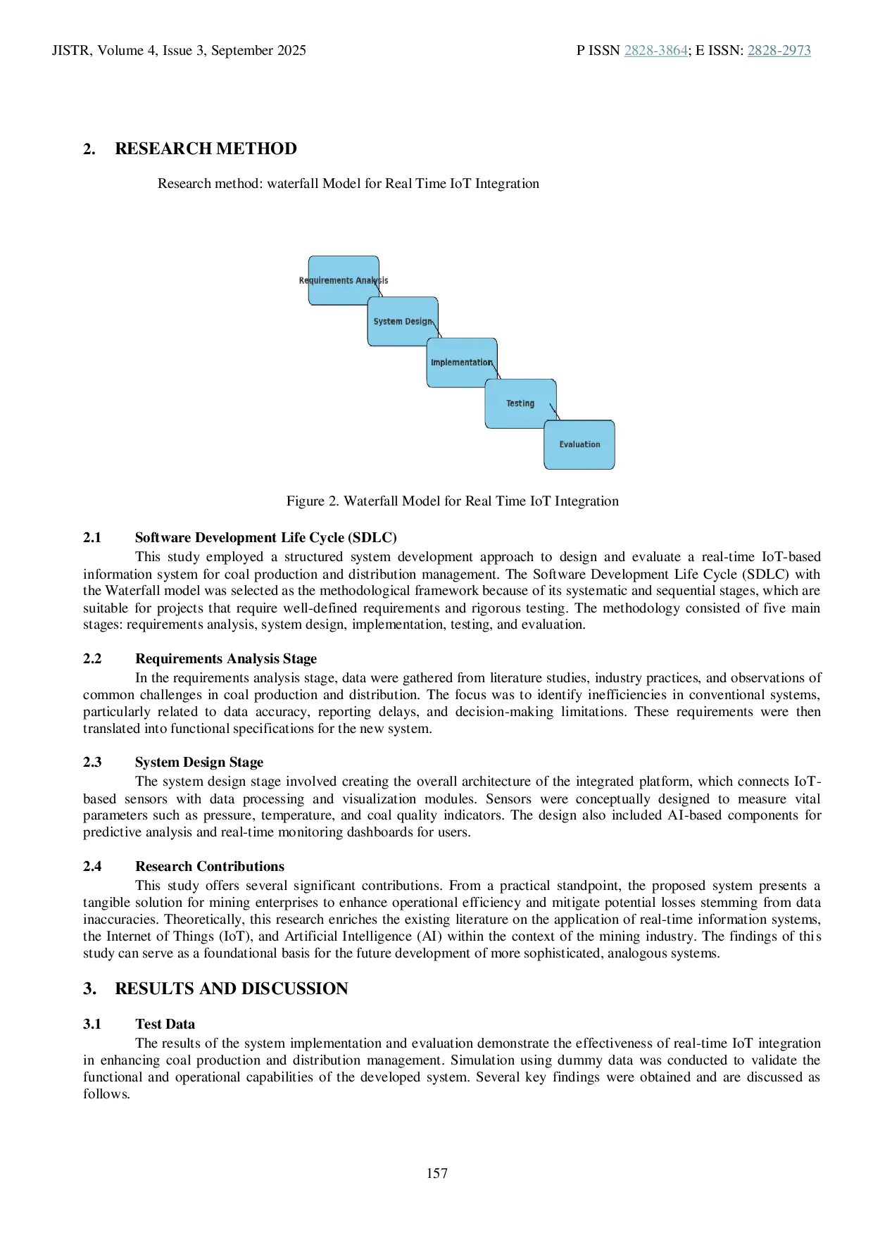 JURIS Real Time IoT Integration for Coal Production And Distribution Management