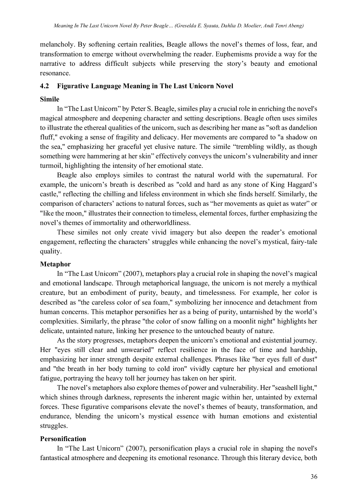 JURIS Meaning In The Last Unicorn Novel By Peter Beagle