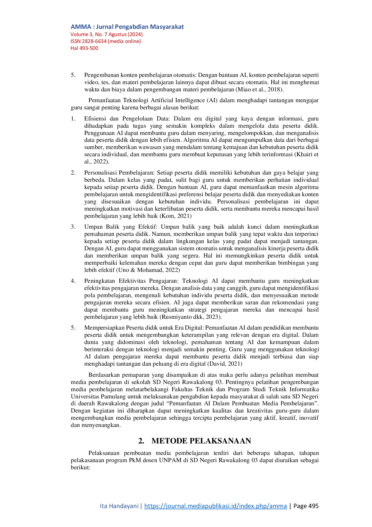 JURIS Pemanfaatan AI Artificial Intelligence Dalam Pembuatan Media Pembelajaran