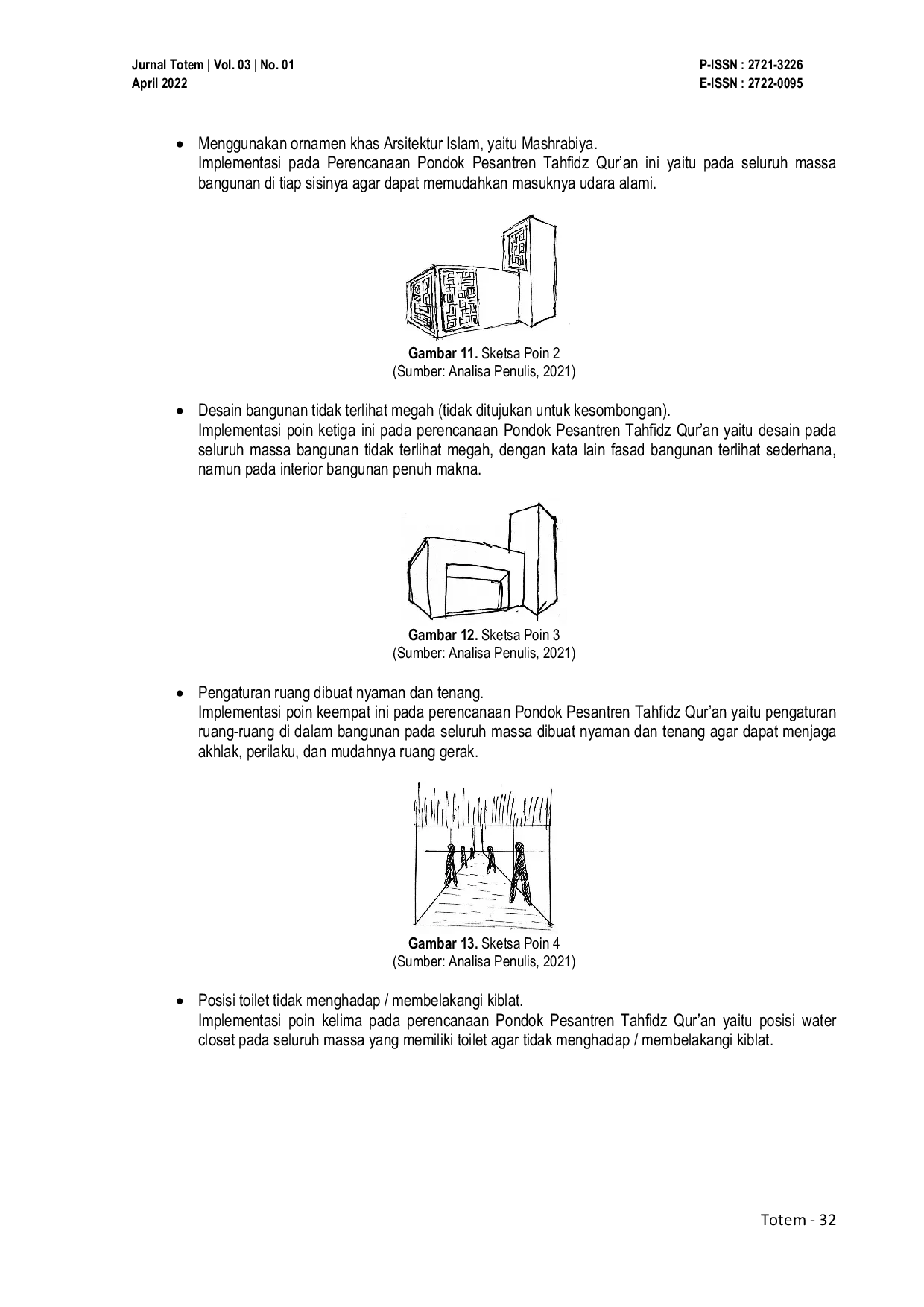 JURIS Perencanaan Pondok Pesantren Tahfidz Qur an di Kota Tarakan dengan Pendekatan Arsitektur Islam
