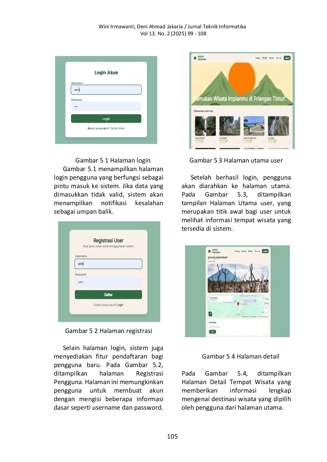 JURIS Sistem Rekomendasi Tempat Wisata di Priangan Timur Menggunakan Metode Hybrid Recommendation System