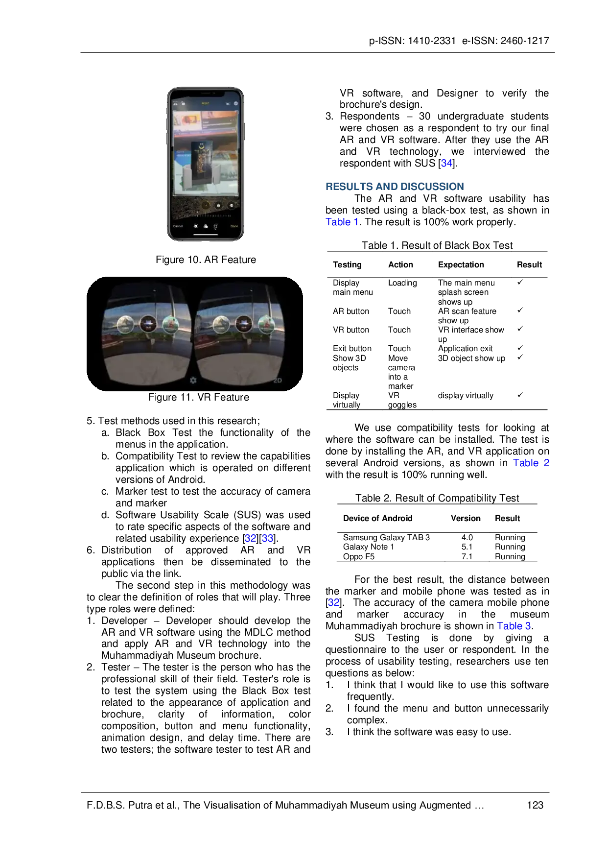 JURIS The Visualisation Of Muhammadiyah Museum Using Augmented And Virtual Reality Technology