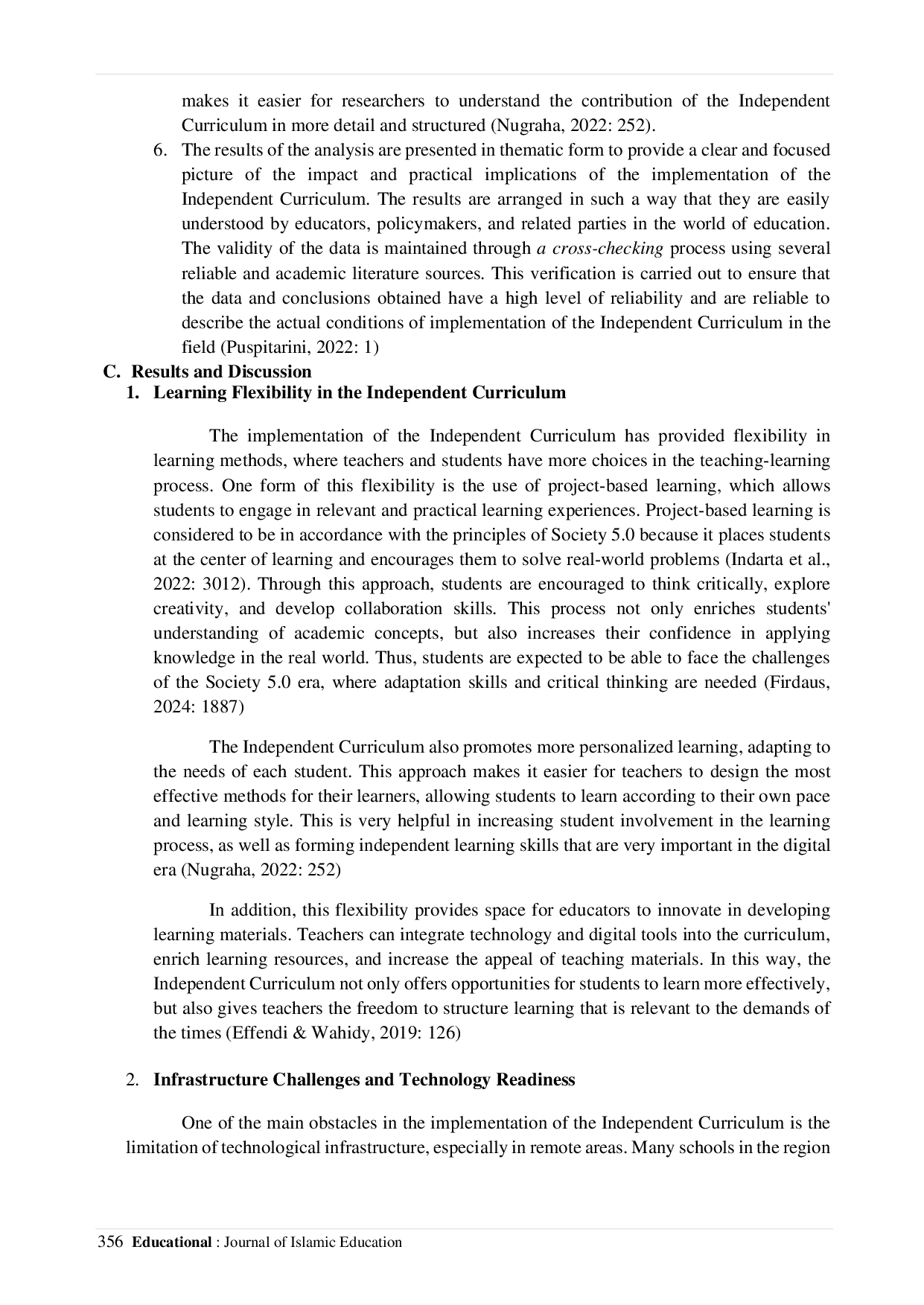 JURIS The Transformation of the Independent Curriculum An Analysis of Learning Crisis Recovery and Its Relevance in 21st Century Learning in the Society 5 0 Era