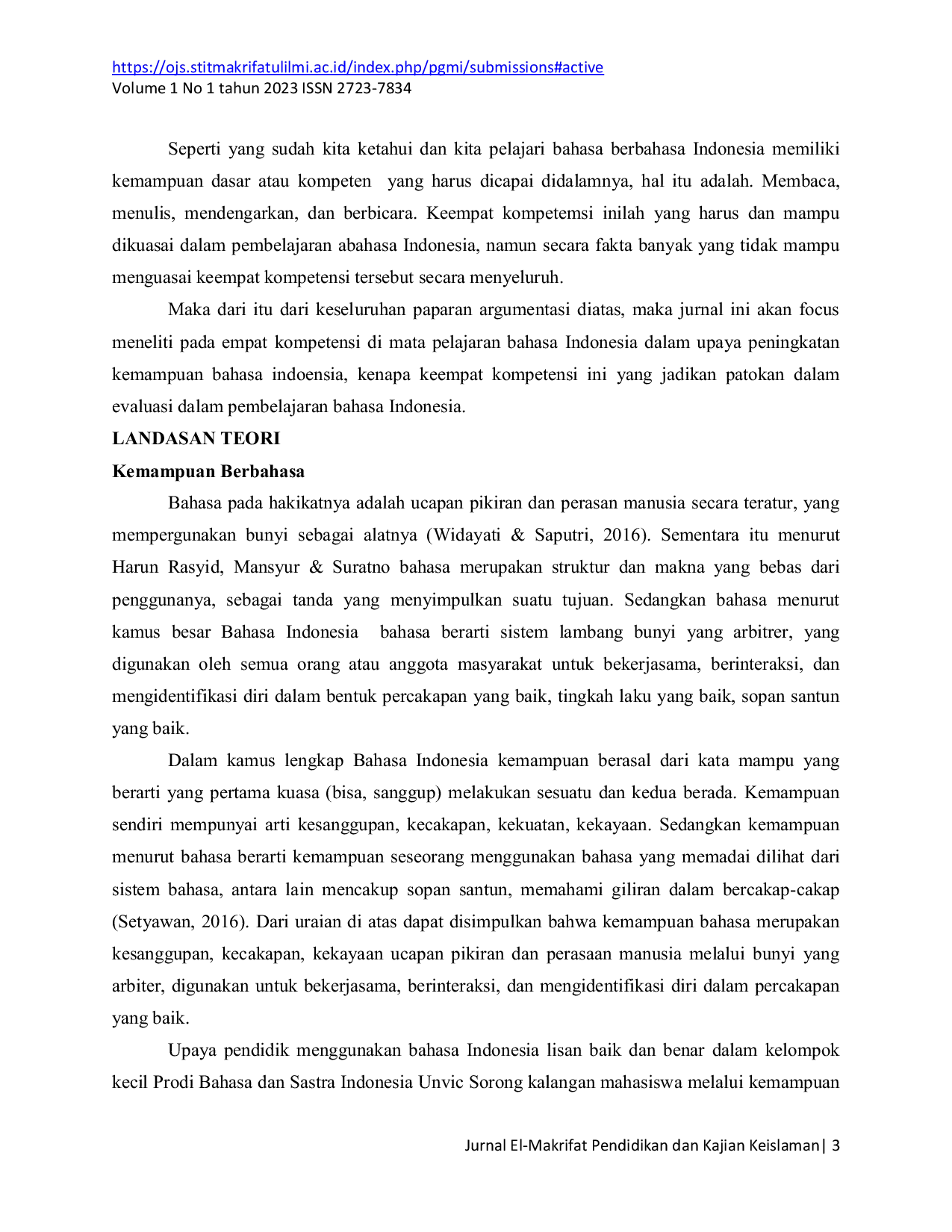 JURIS Peningkatan Kemampuan Bahasa Indonesia pada Pelajar di Indonesia