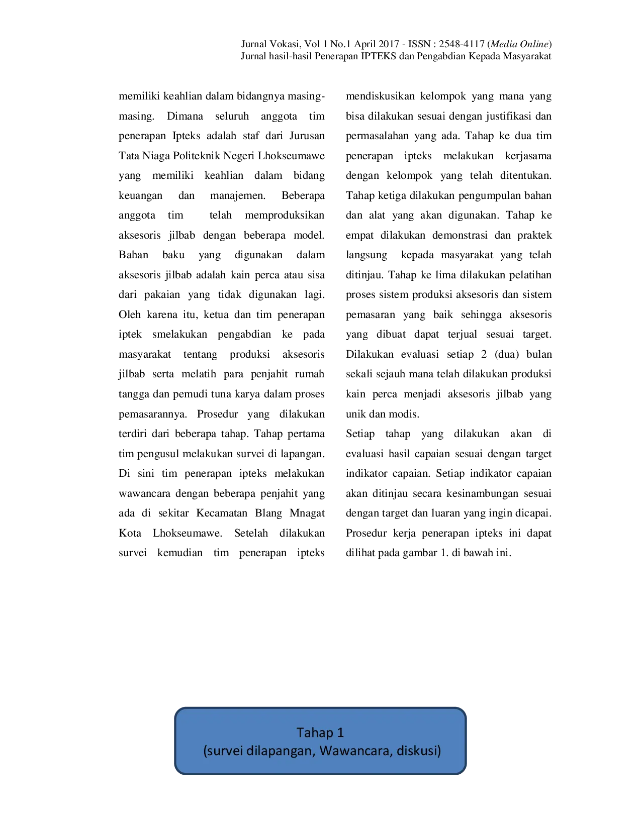JURIS Pemberdayaan Ekonomi Kreatif Pengolahan Limbah Kain Perca di Desa Alue Lim Kec Blang Mangat Kota Lhokseumawe