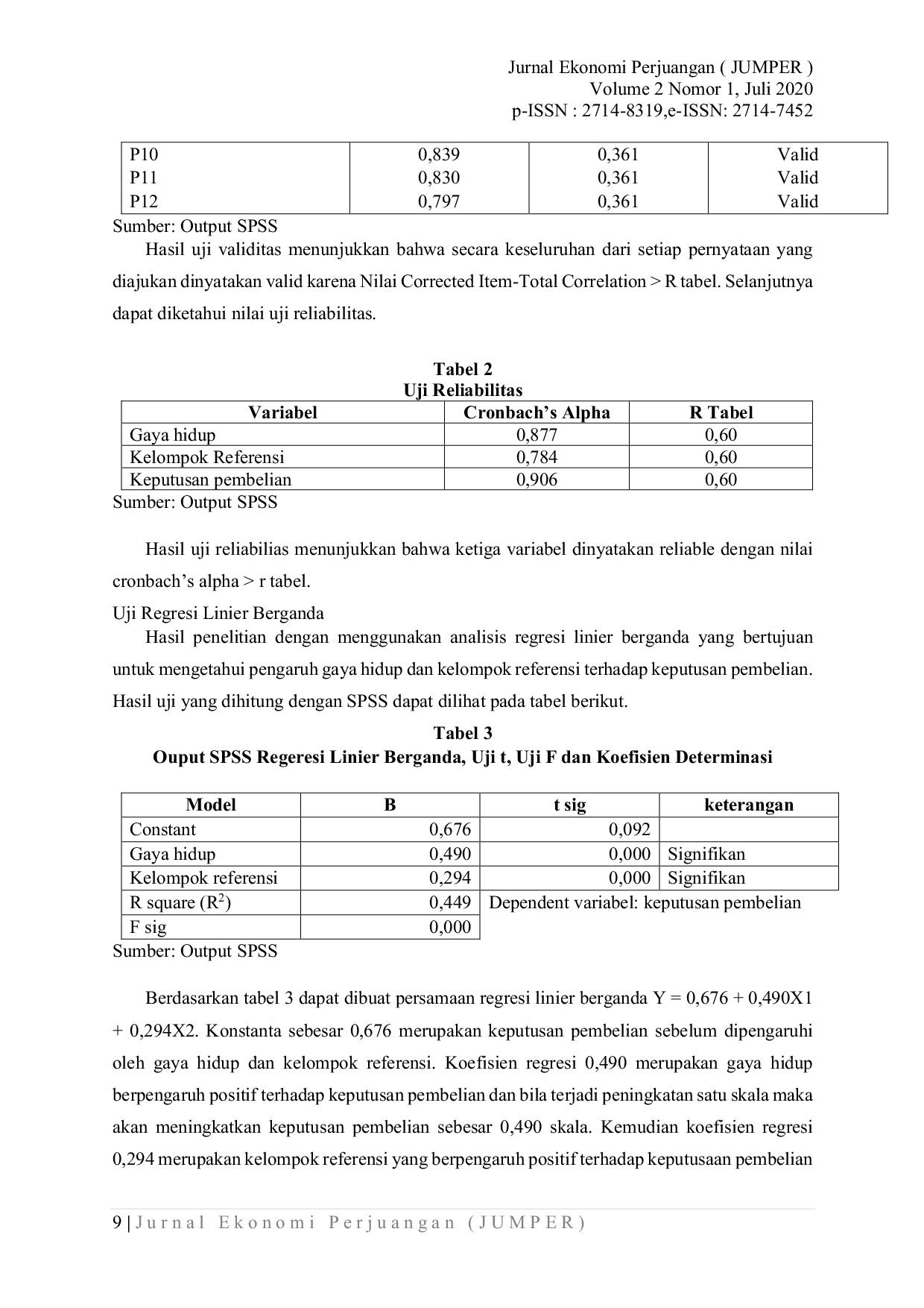 JURIS Gaya Hidup Dan Kelompok Referensi Terhadap Keputusan Pembelian Iphone