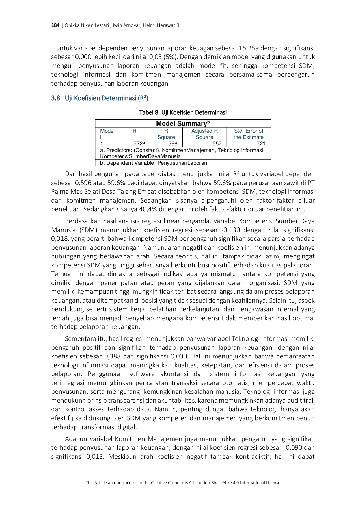 JURIS Analisis Faktor Faktor yang Mempengaruhi Penerapan Standar Akuntansi Keuangan dalam Penyusunan Laporan Keuangan